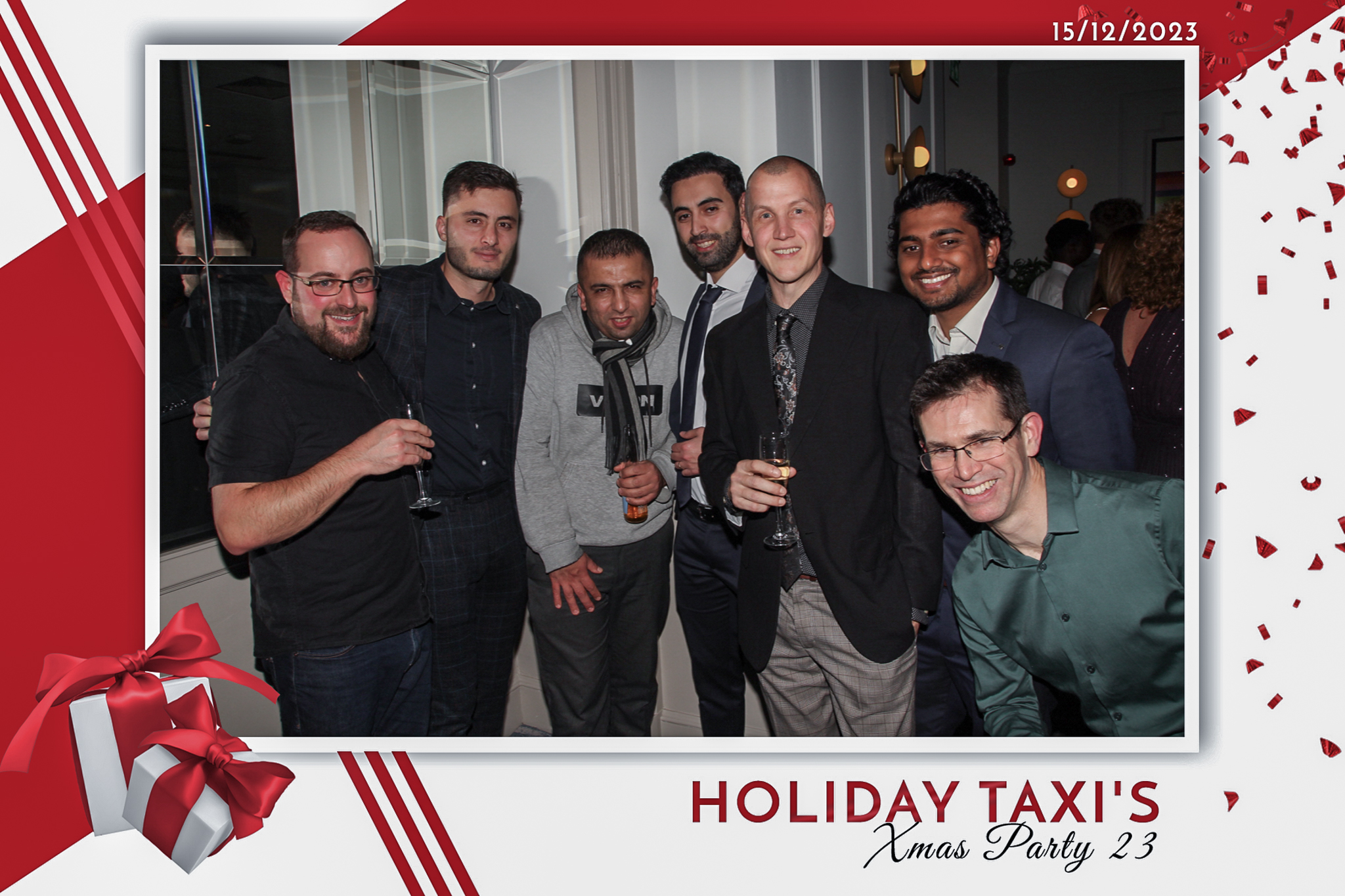 Holiday Taxi's Christmas Party 2023 | View more photos from the event at gallery.freshbooths.com/u/FreshBooths/Holiday-Taxis-Christmas-Party-2023