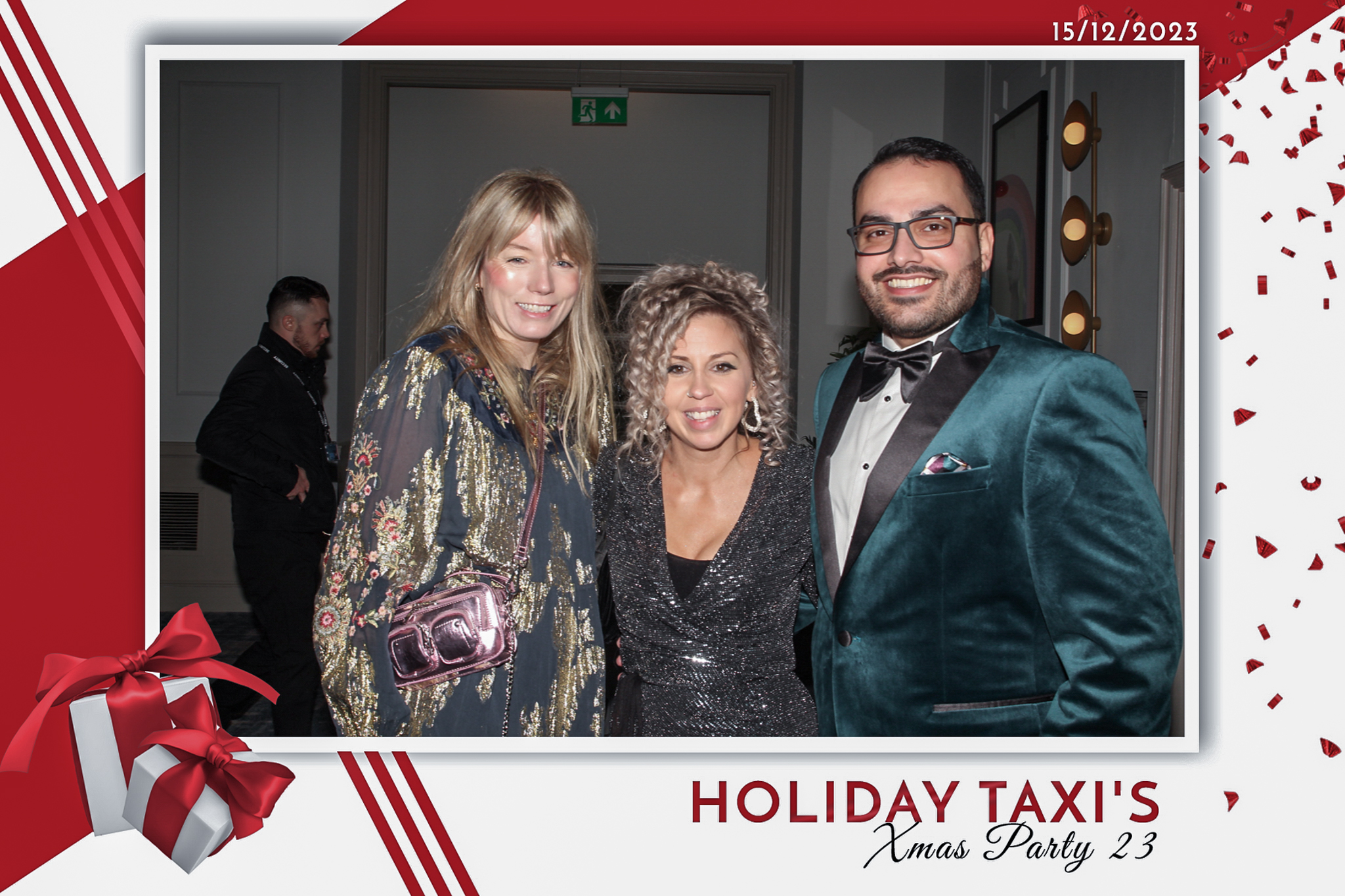 Holiday Taxi's Christmas Party 2023 | View more photos from the event at gallery.freshbooths.com/u/FreshBooths/Holiday-Taxis-Christmas-Party-2023