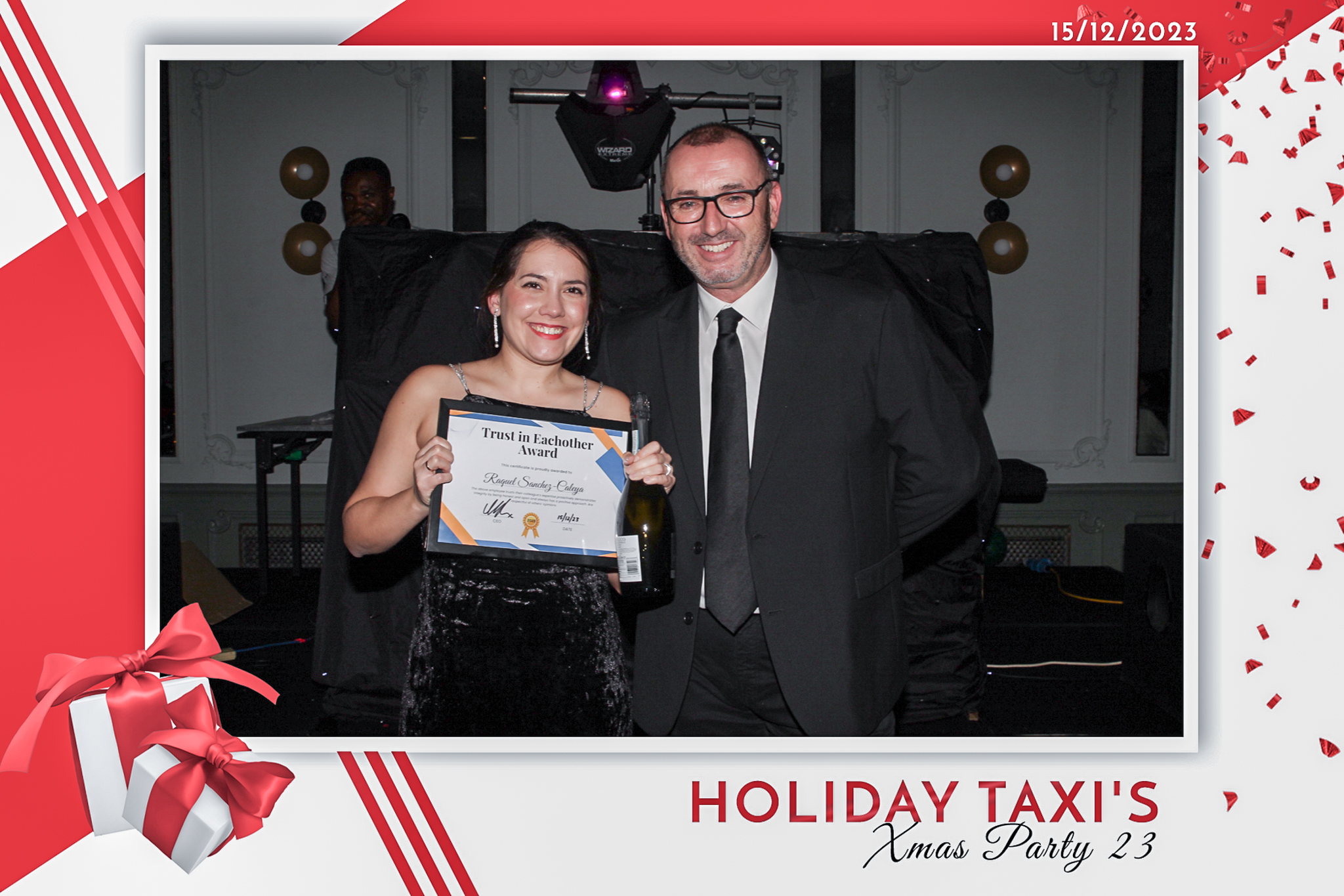Holiday Taxi's Christmas Party 2023 | View more photos from the event at gallery.freshbooths.com/u/FreshBooths/Holiday-Taxis-Christmas-Party-2023