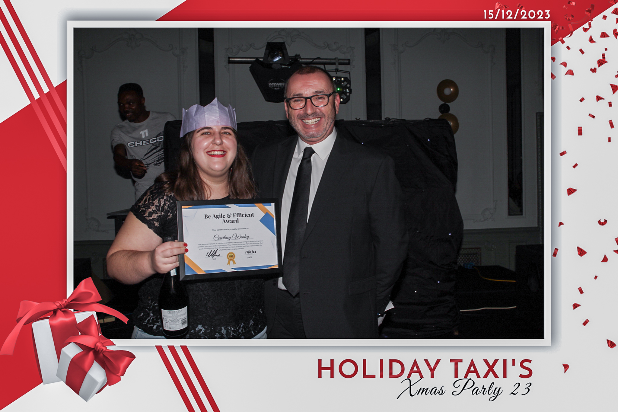 Holiday Taxi's Christmas Party 2023 | View more photos from the event at gallery.freshbooths.com/u/FreshBooths/Holiday-Taxis-Christmas-Party-2023