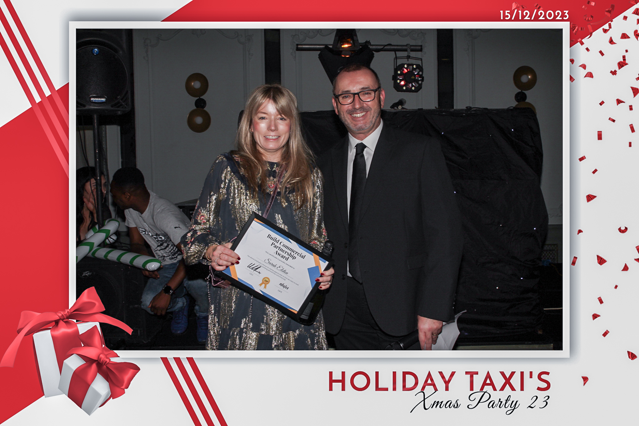 Holiday Taxi's Christmas Party 2023 | View more photos from the event at gallery.freshbooths.com/u/FreshBooths/Holiday-Taxis-Christmas-Party-2023