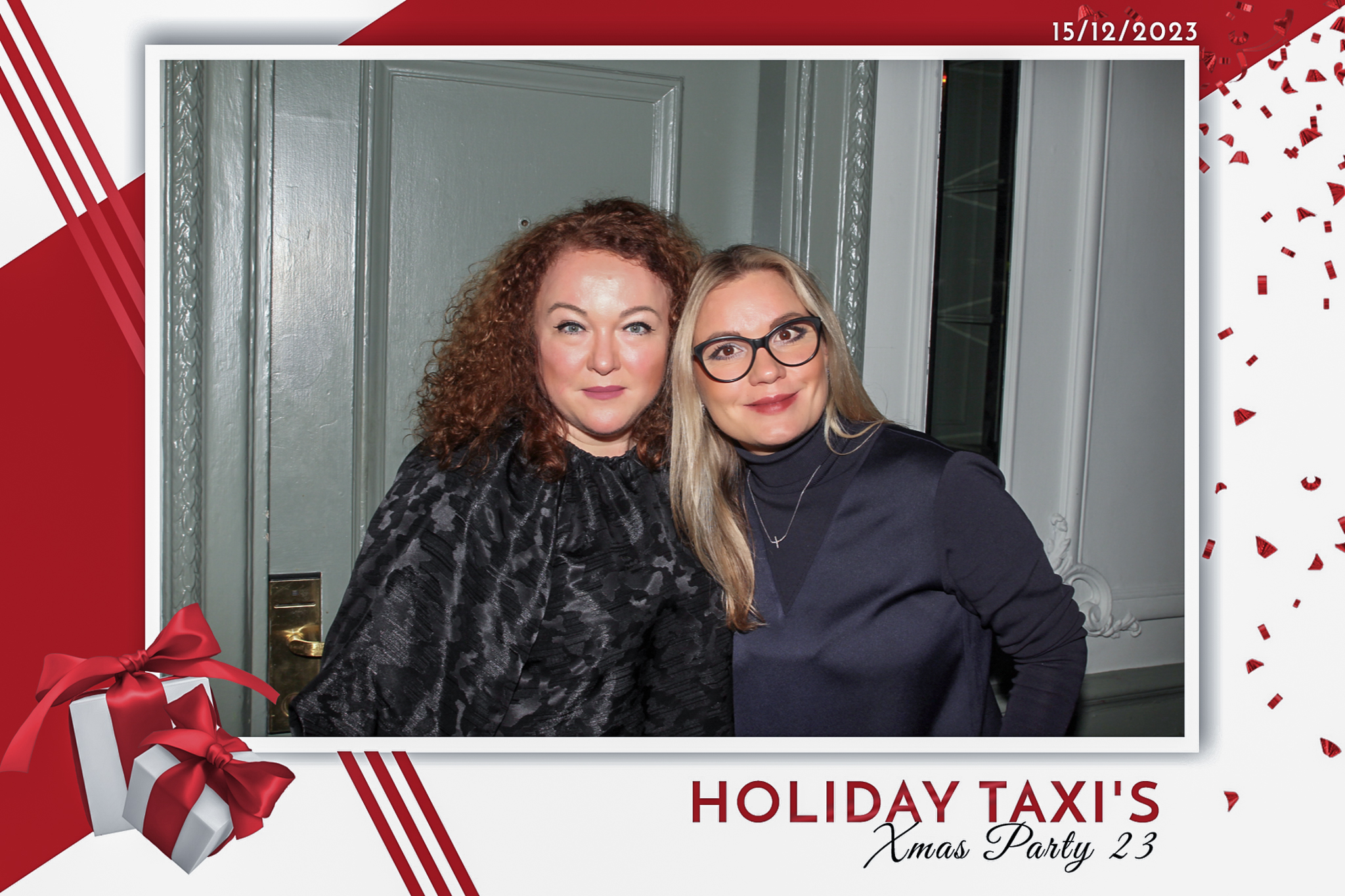 Holiday Taxi's Christmas Party 2023 | View more photos from the event at gallery.freshbooths.com/u/FreshBooths/Holiday-Taxis-Christmas-Party-2023