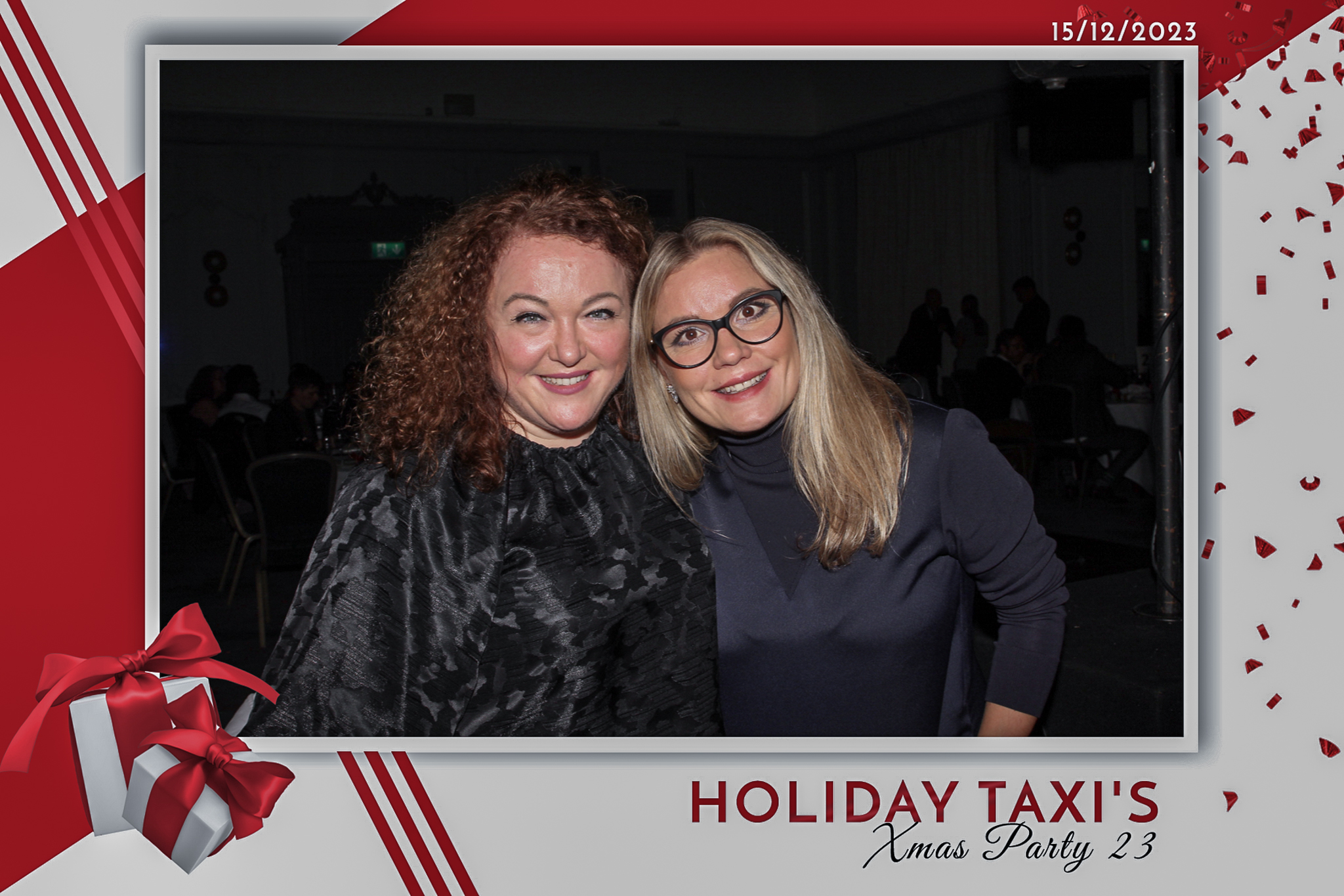 Holiday Taxi's Christmas Party 2023 | View more photos from the event at gallery.freshbooths.com/u/FreshBooths/Holiday-Taxis-Christmas-Party-2023