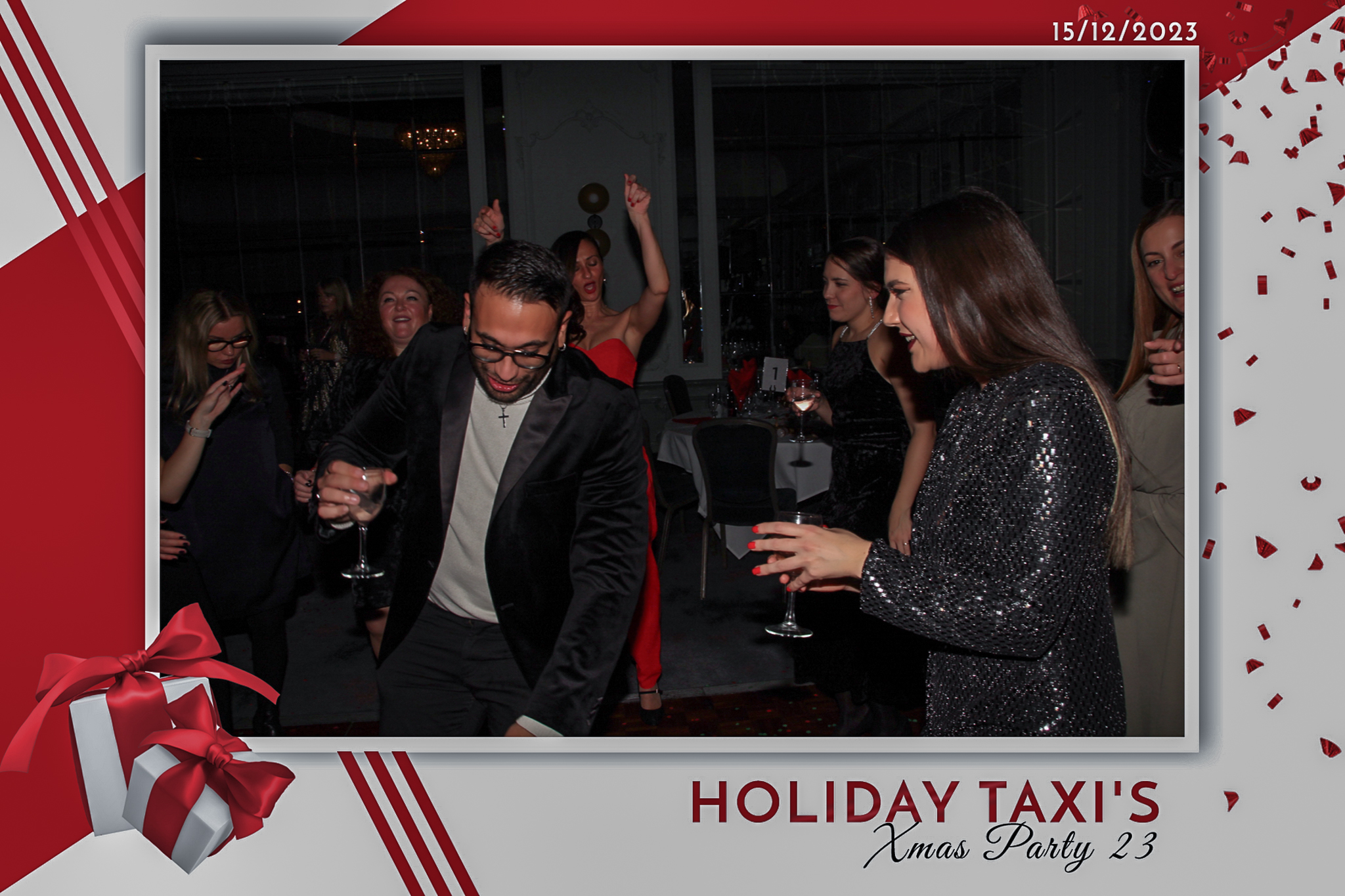 Holiday Taxi's Christmas Party 2023 | View more photos from the event at gallery.freshbooths.com/u/FreshBooths/Holiday-Taxis-Christmas-Party-2023