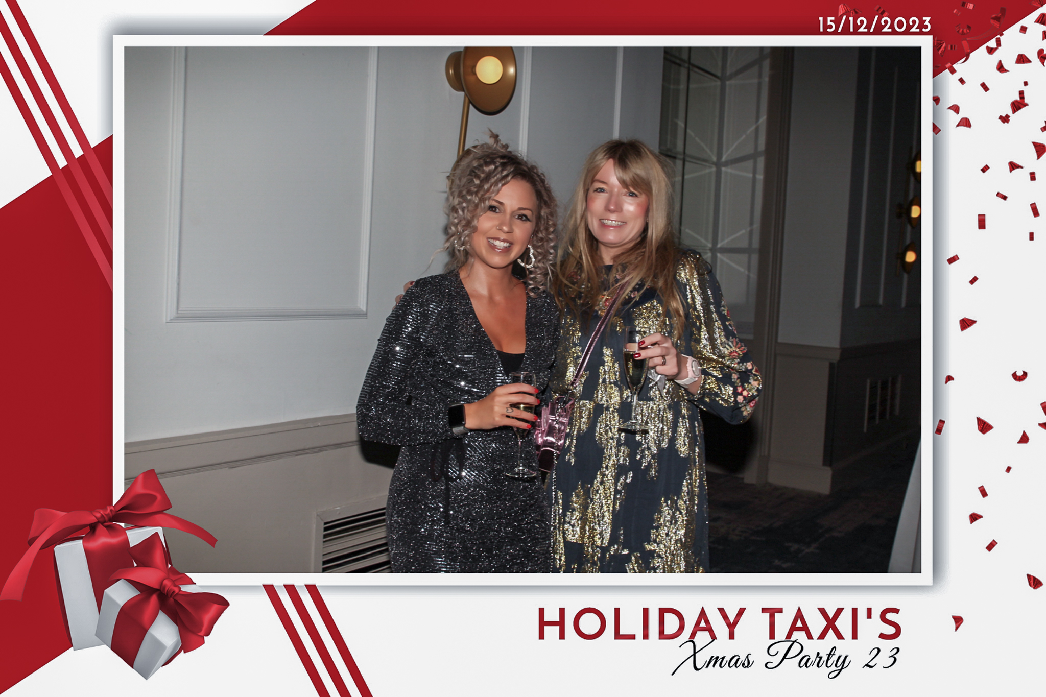 Holiday Taxi's Christmas Party 2023 | View more photos from the event at gallery.freshbooths.com/u/FreshBooths/Holiday-Taxis-Christmas-Party-2023