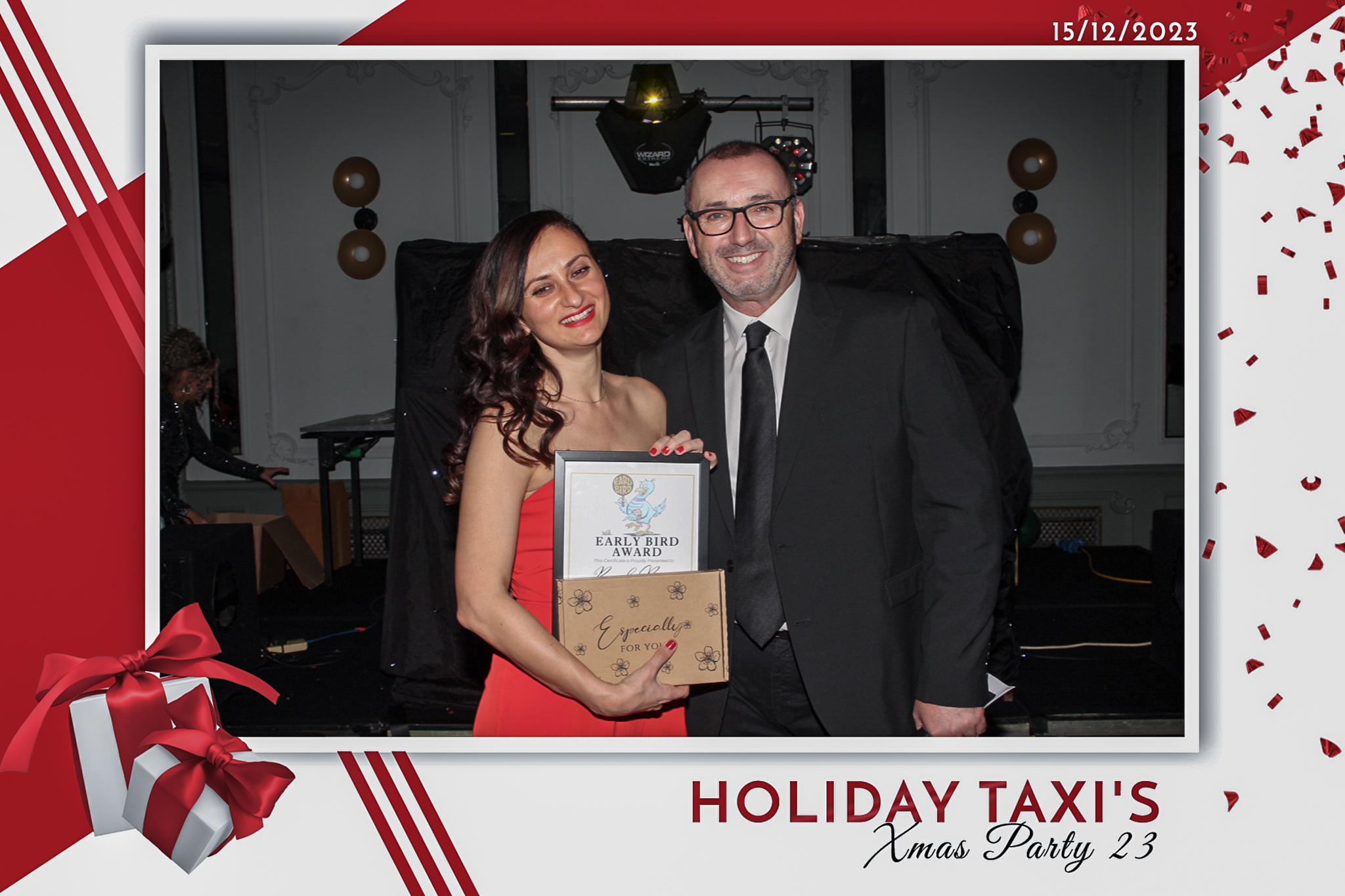 Holiday Taxi's Christmas Party 2023 | View more photos from the event at gallery.freshbooths.com/u/FreshBooths/Holiday-Taxis-Christmas-Party-2023