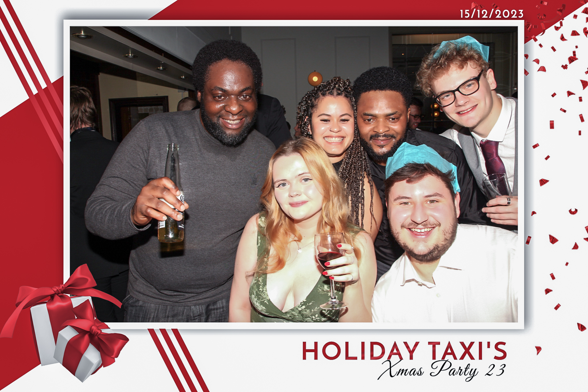 Holiday Taxi's Christmas Party 2023 | View more photos from the event at gallery.freshbooths.com/u/FreshBooths/Holiday-Taxis-Christmas-Party-2023