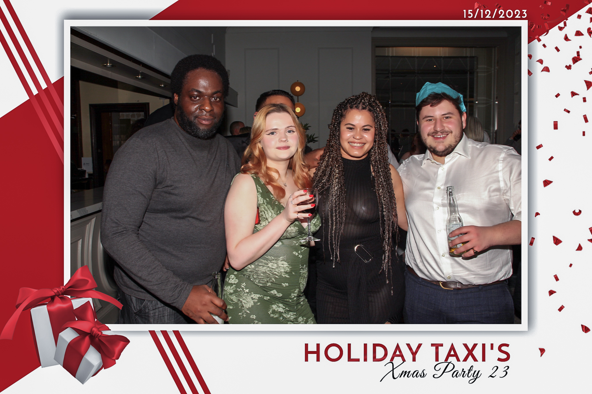 Holiday Taxi's Christmas Party 2023 | View more photos from the event at gallery.freshbooths.com/u/FreshBooths/Holiday-Taxis-Christmas-Party-2023