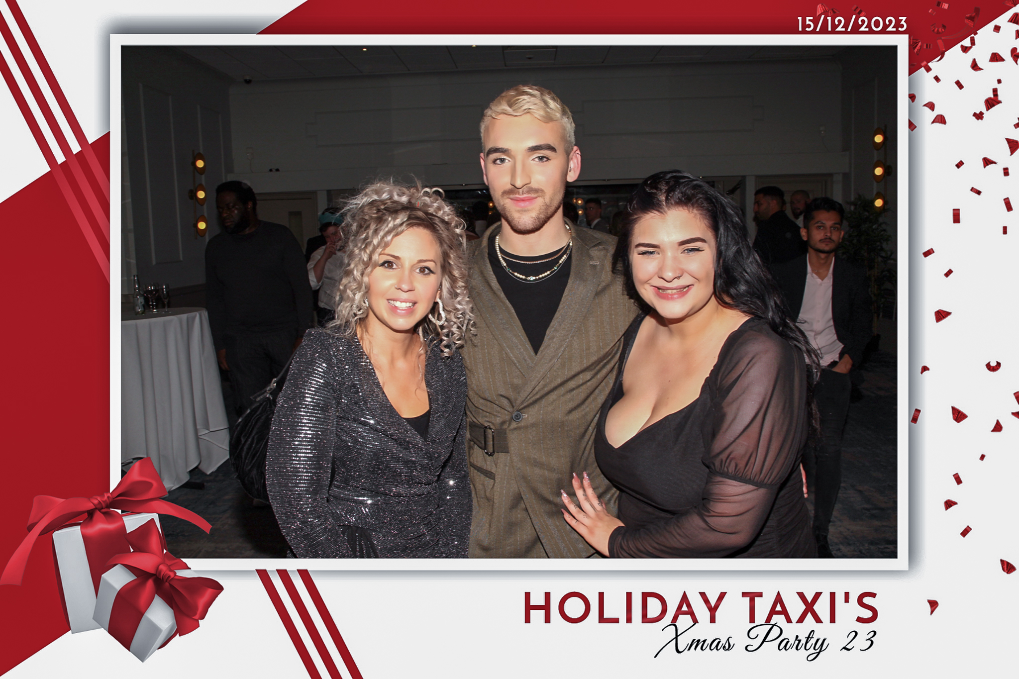 Holiday Taxi's Christmas Party 2023 | View more photos from the event at gallery.freshbooths.com/u/FreshBooths/Holiday-Taxis-Christmas-Party-2023