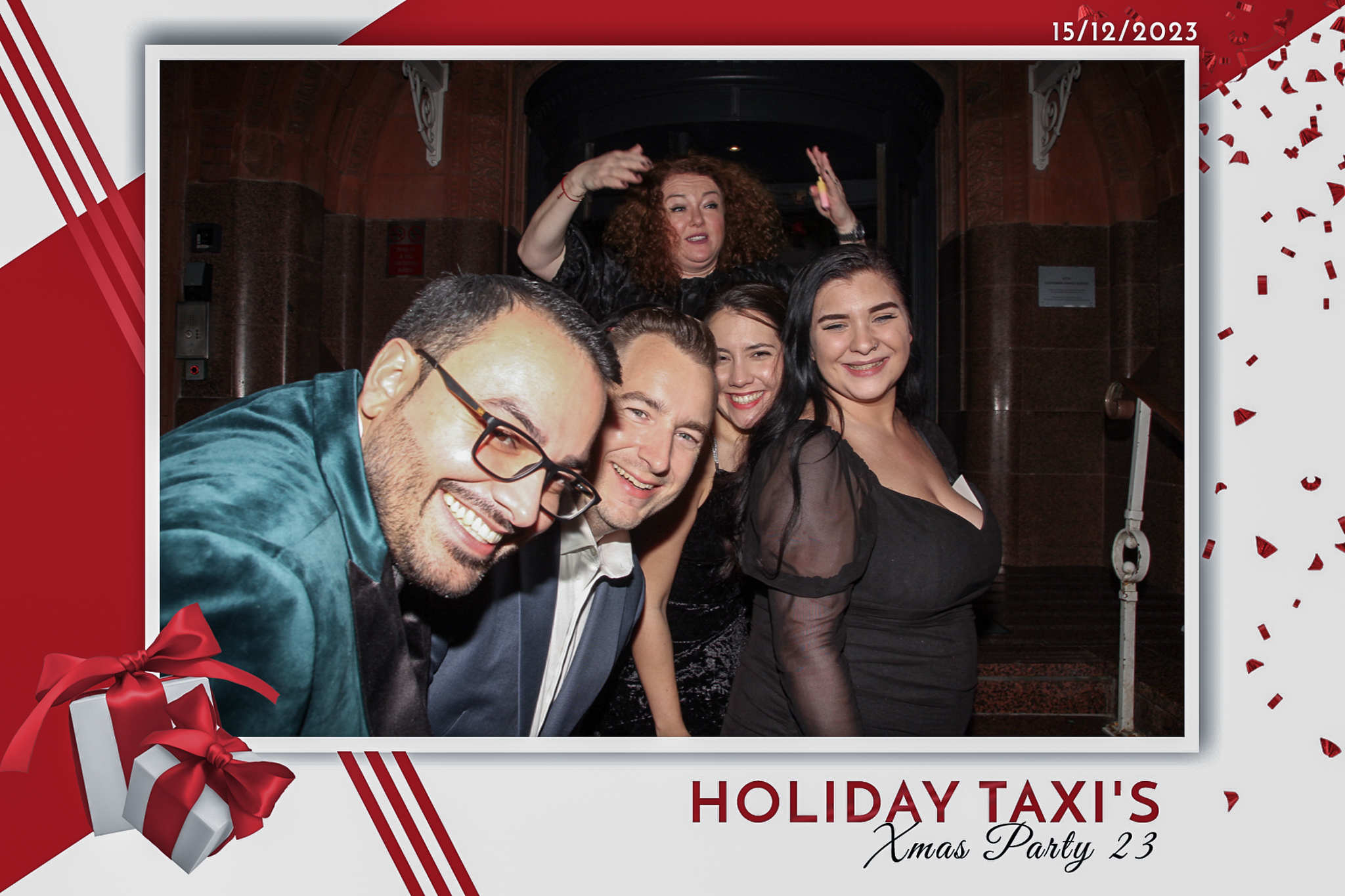 Holiday Taxi's Christmas Party 2023 | View more photos from the event at gallery.freshbooths.com/u/FreshBooths/Holiday-Taxis-Christmas-Party-2023
