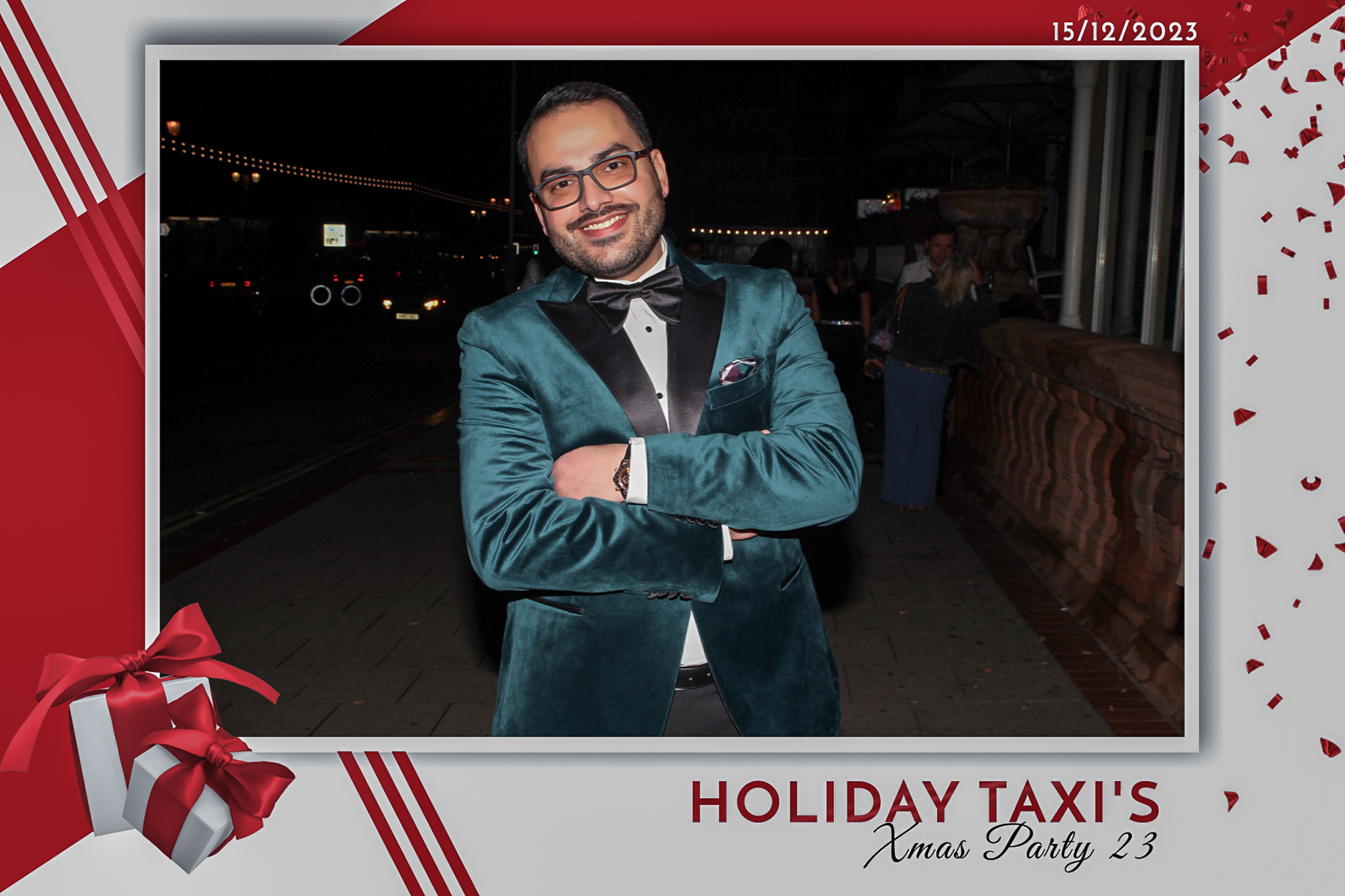 Holiday Taxi's Christmas Party 2023 | View more photos from the event at gallery.freshbooths.com/u/FreshBooths/Holiday-Taxis-Christmas-Party-2023