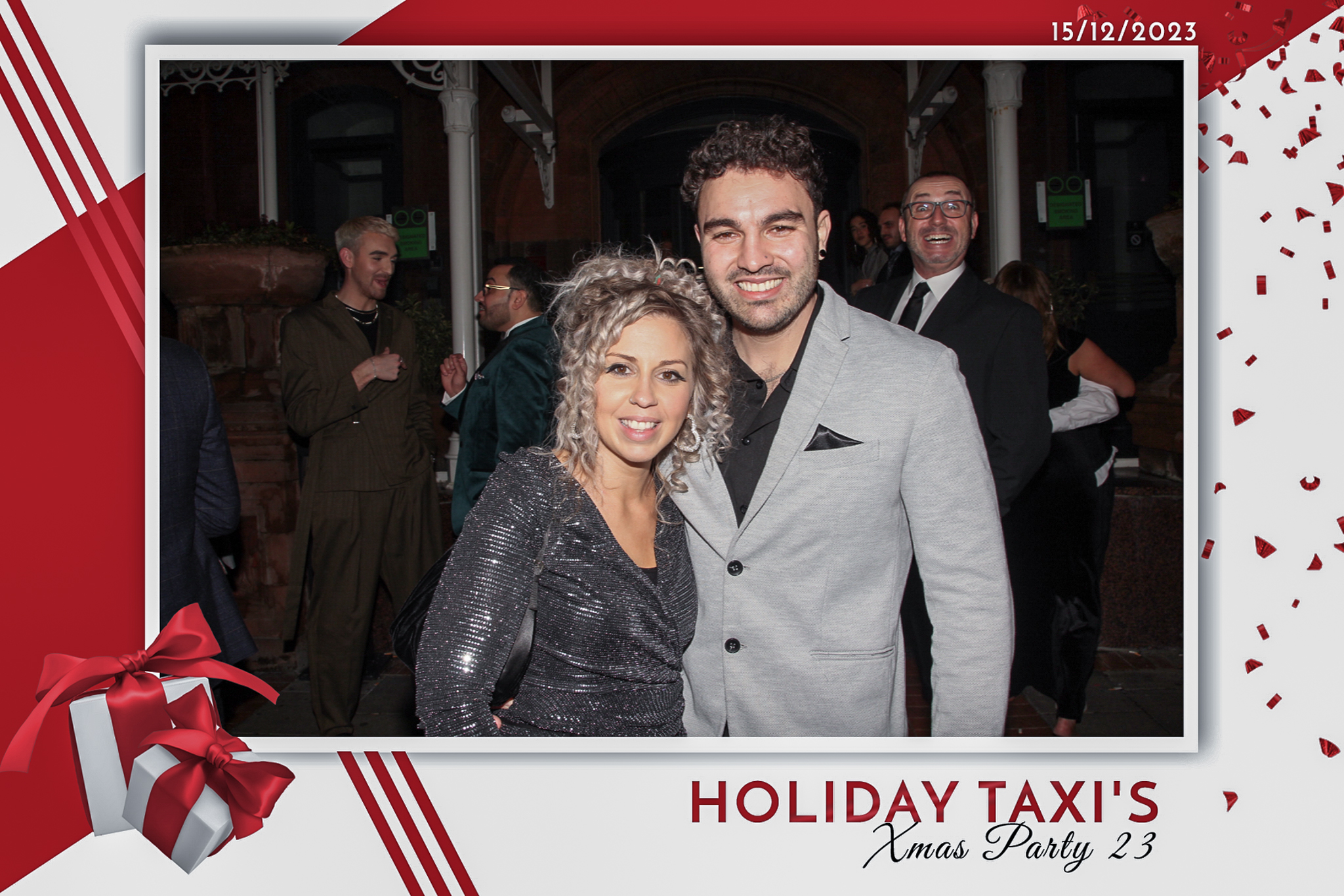 Holiday Taxi's Christmas Party 2023 | View more photos from the event at gallery.freshbooths.com/u/FreshBooths/Holiday-Taxis-Christmas-Party-2023