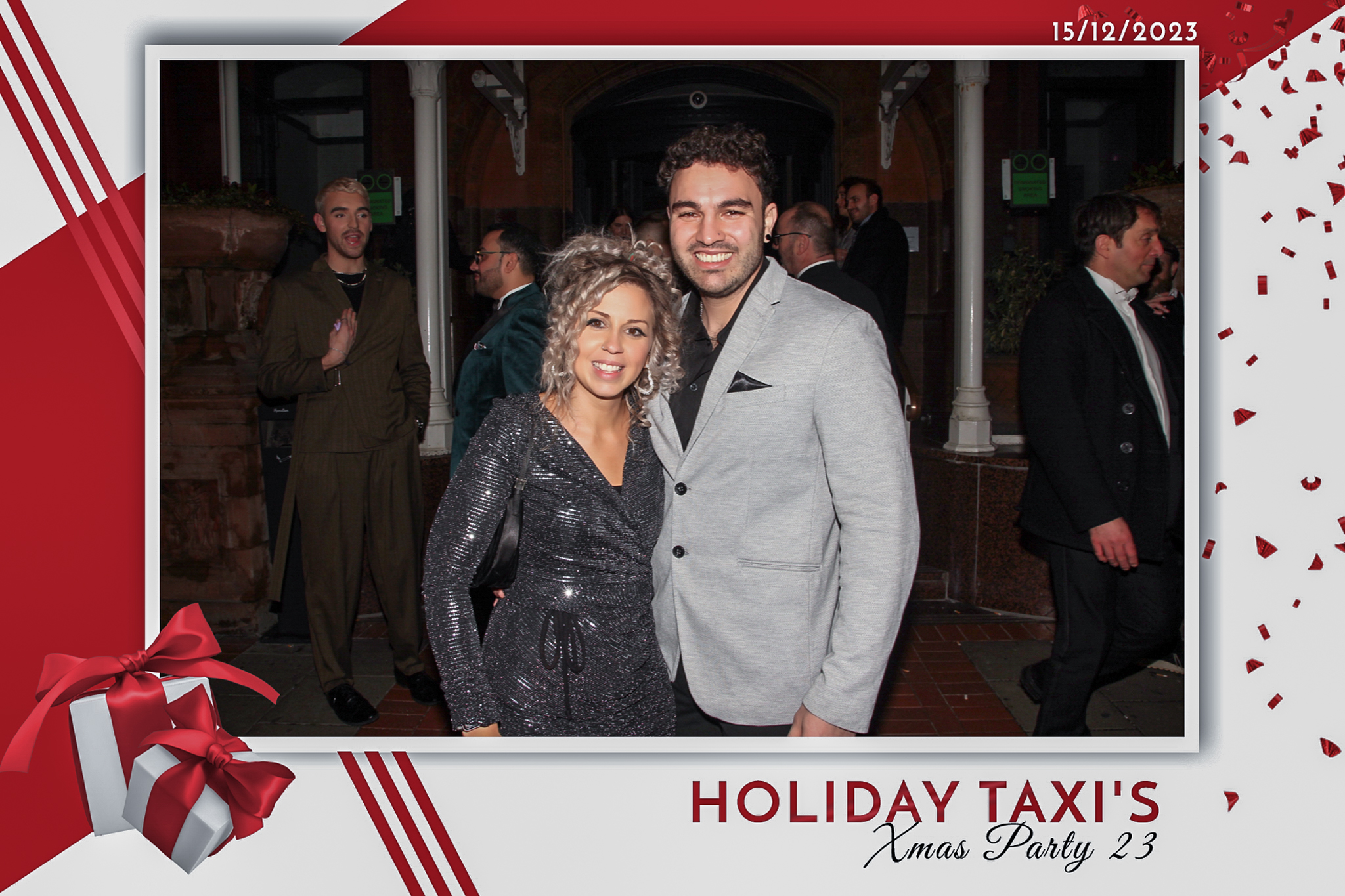 Holiday Taxi's Christmas Party 2023 | View more photos from the event at gallery.freshbooths.com/u/FreshBooths/Holiday-Taxis-Christmas-Party-2023