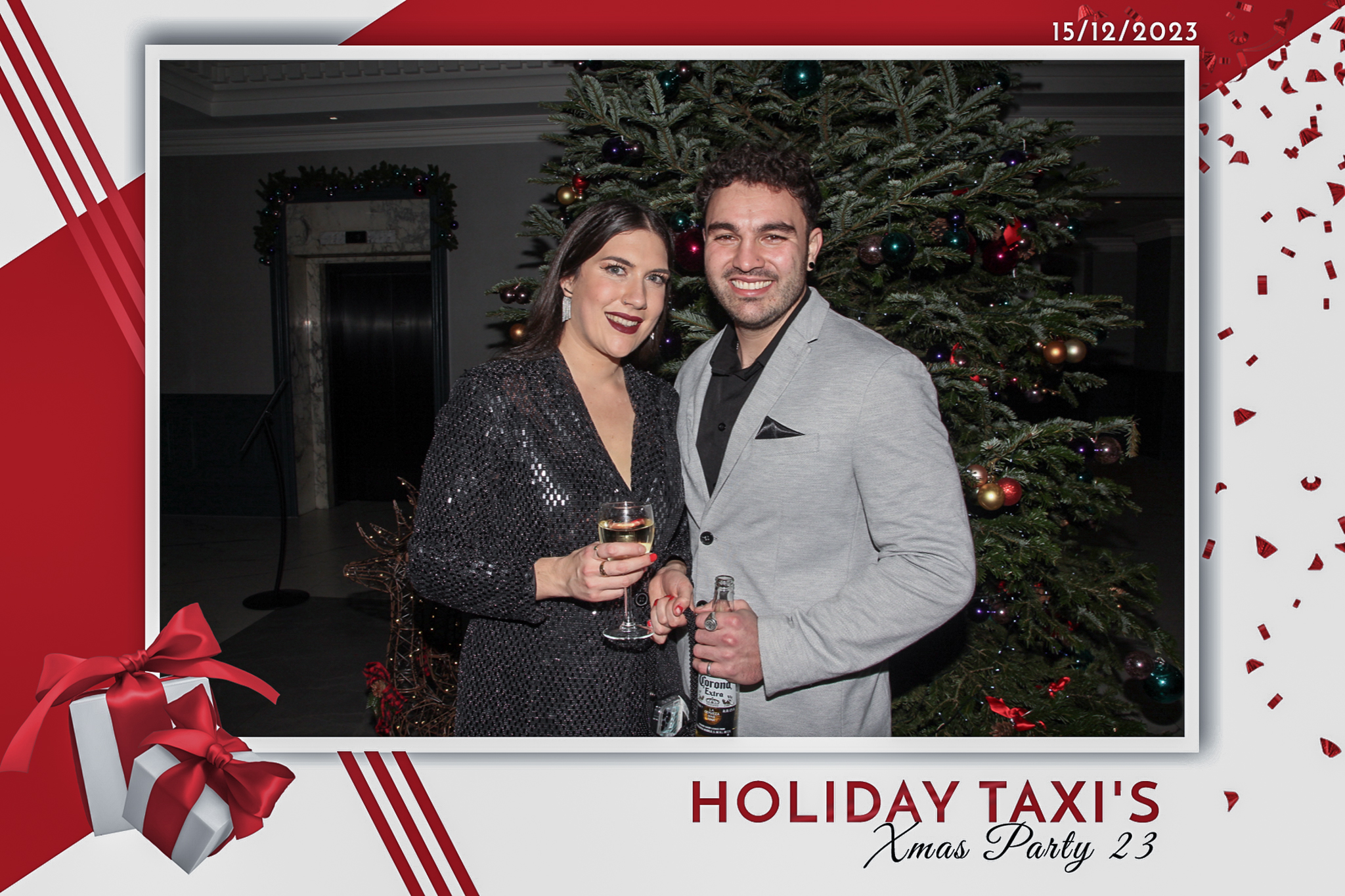 Holiday Taxi's Christmas Party 2023 | View more photos from the event at gallery.freshbooths.com/u/FreshBooths/Holiday-Taxis-Christmas-Party-2023