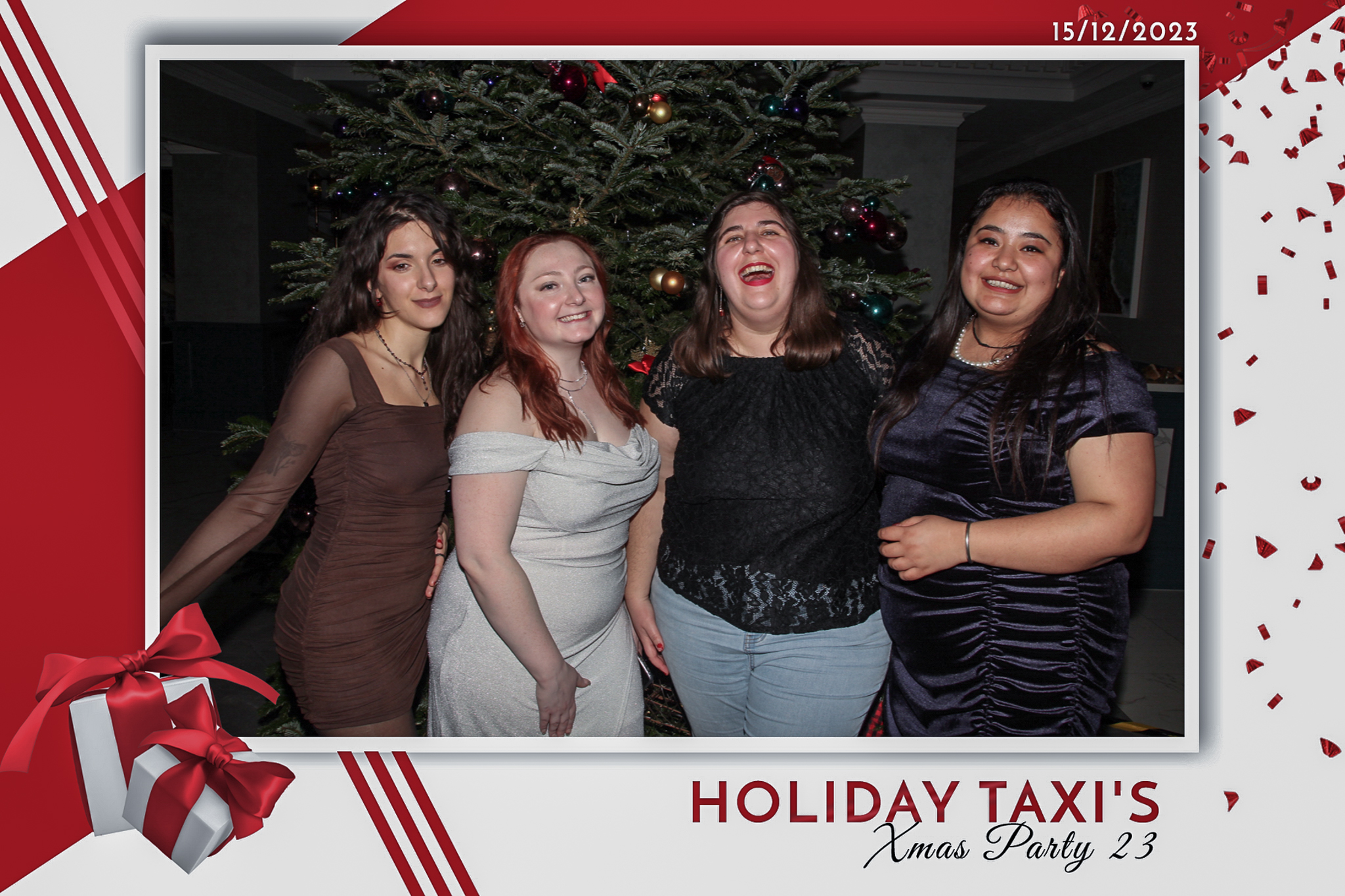 Holiday Taxi's Christmas Party 2023 | View more photos from the event at gallery.freshbooths.com/u/FreshBooths/Holiday-Taxis-Christmas-Party-2023