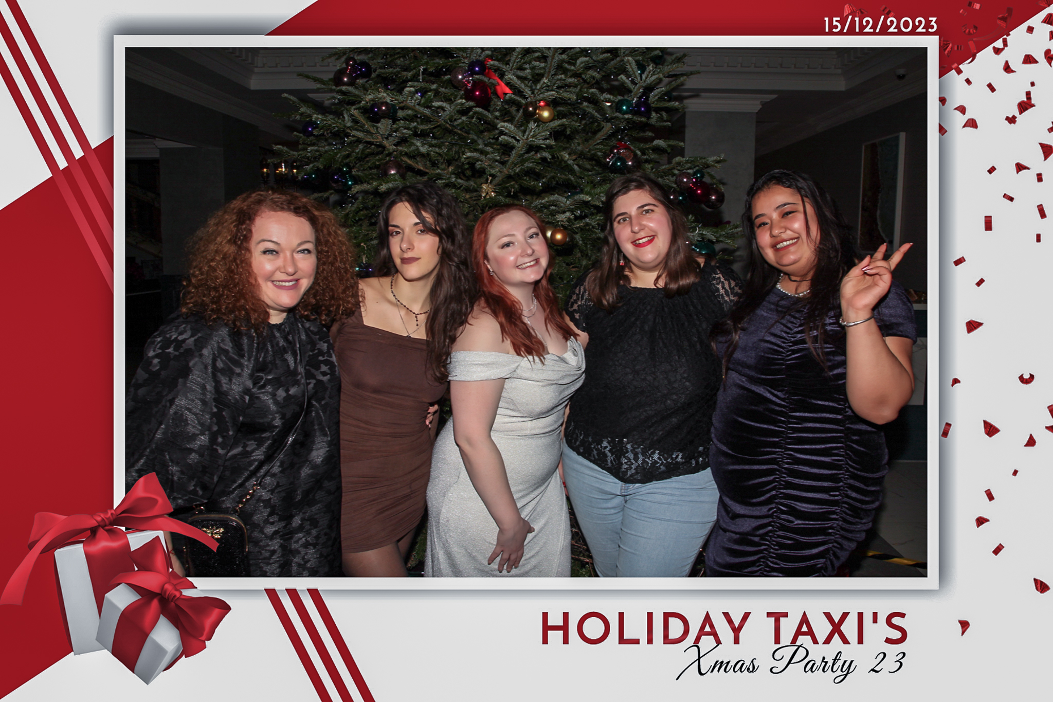 Holiday Taxi's Christmas Party 2023 | View more photos from the event at gallery.freshbooths.com/u/FreshBooths/Holiday-Taxis-Christmas-Party-2023