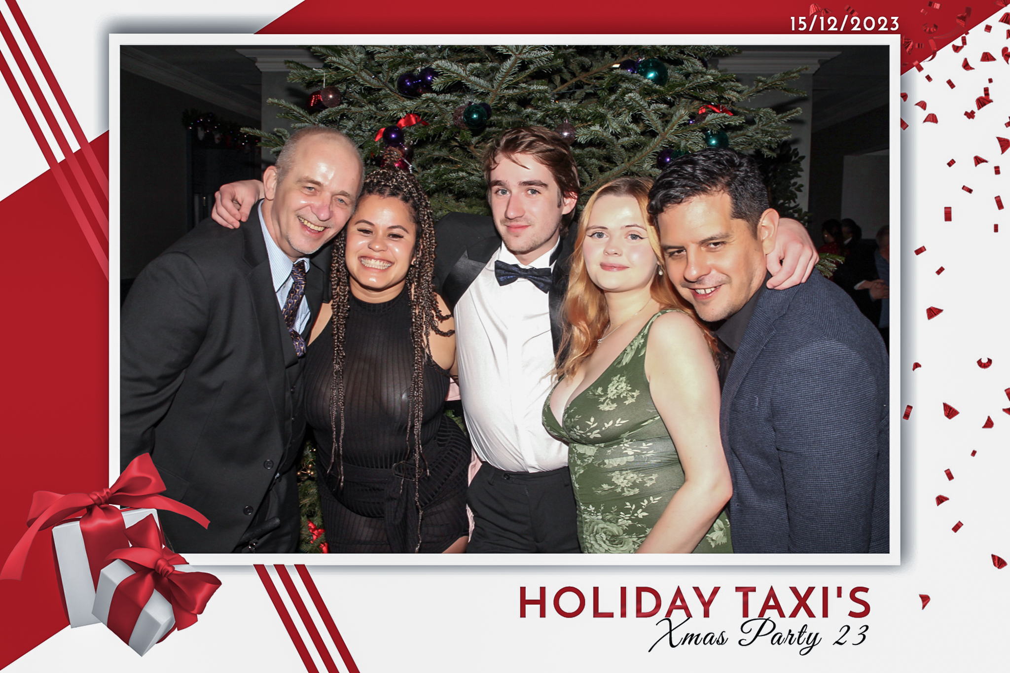 Holiday Taxi's Christmas Party 2023 | View more photos from the event at gallery.freshbooths.com/u/FreshBooths/Holiday-Taxis-Christmas-Party-2023