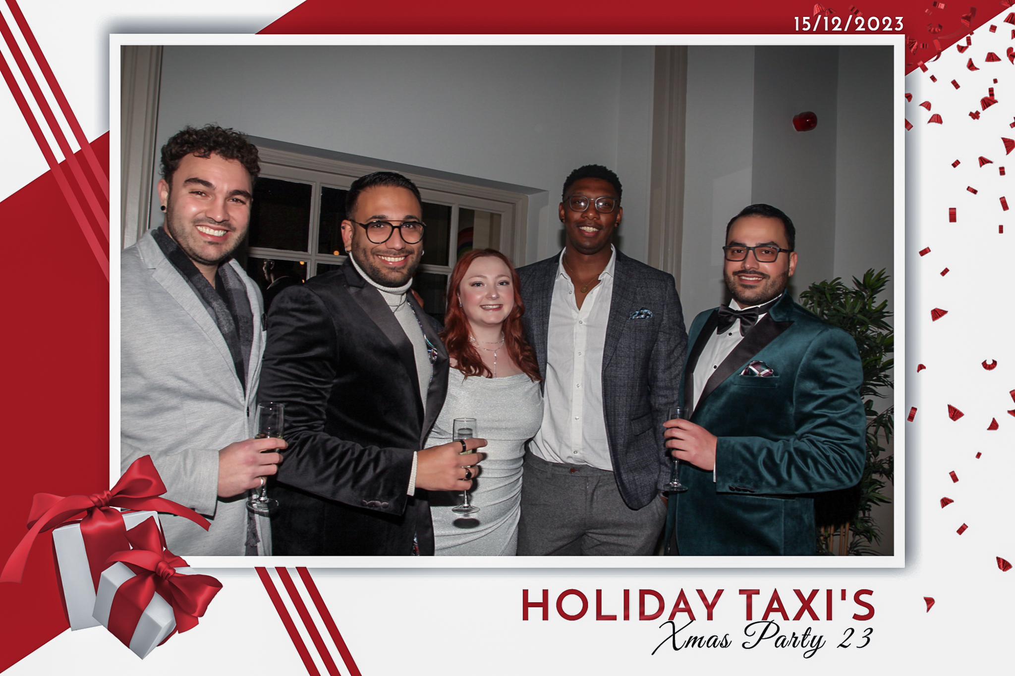 Holiday Taxi's Christmas Party 2023 | View more photos from the event at gallery.freshbooths.com/u/FreshBooths/Holiday-Taxis-Christmas-Party-2023