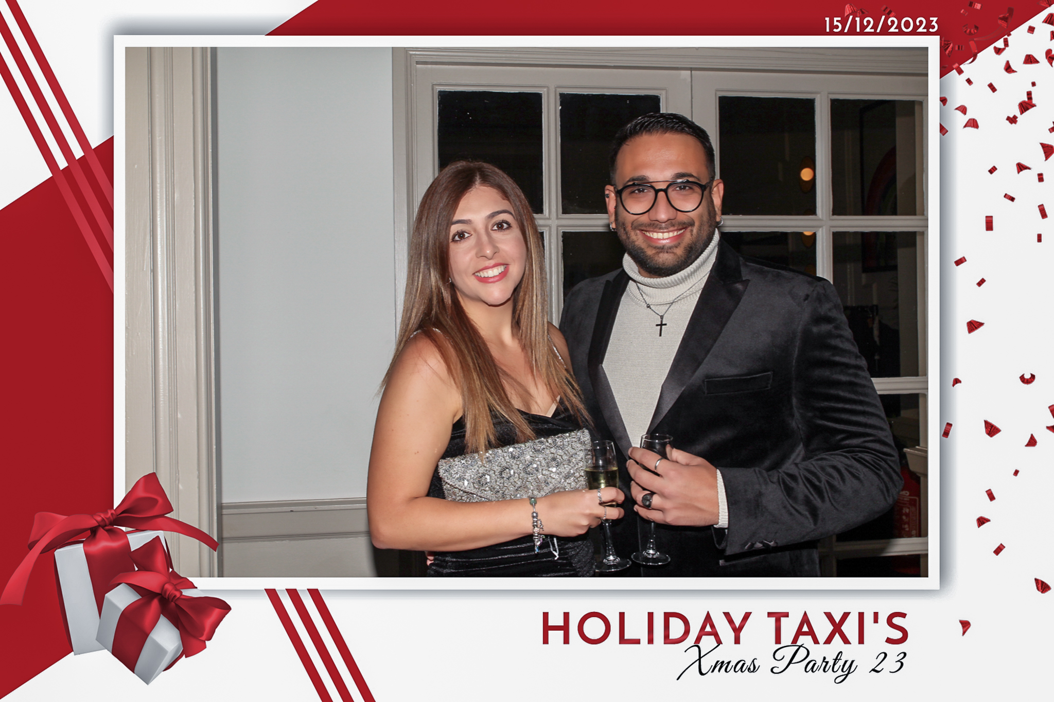 Holiday Taxi's Christmas Party 2023 | View more photos from the event at gallery.freshbooths.com/u/FreshBooths/Holiday-Taxis-Christmas-Party-2023