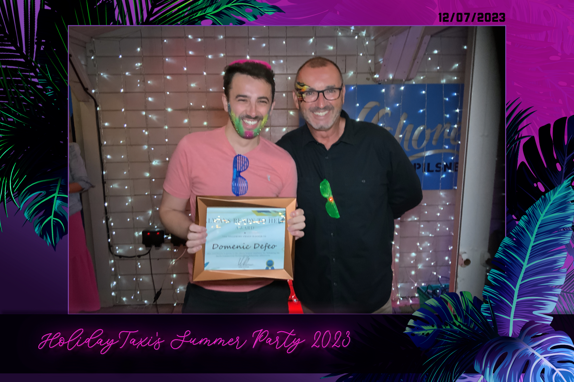 Holiday Taxi's Summer Party - Roaming Photos | View more photos from the event at gallery.freshbooths.com/u/FreshBooths/Holiday-Taxis-Summer-Party-Roaming-Photos