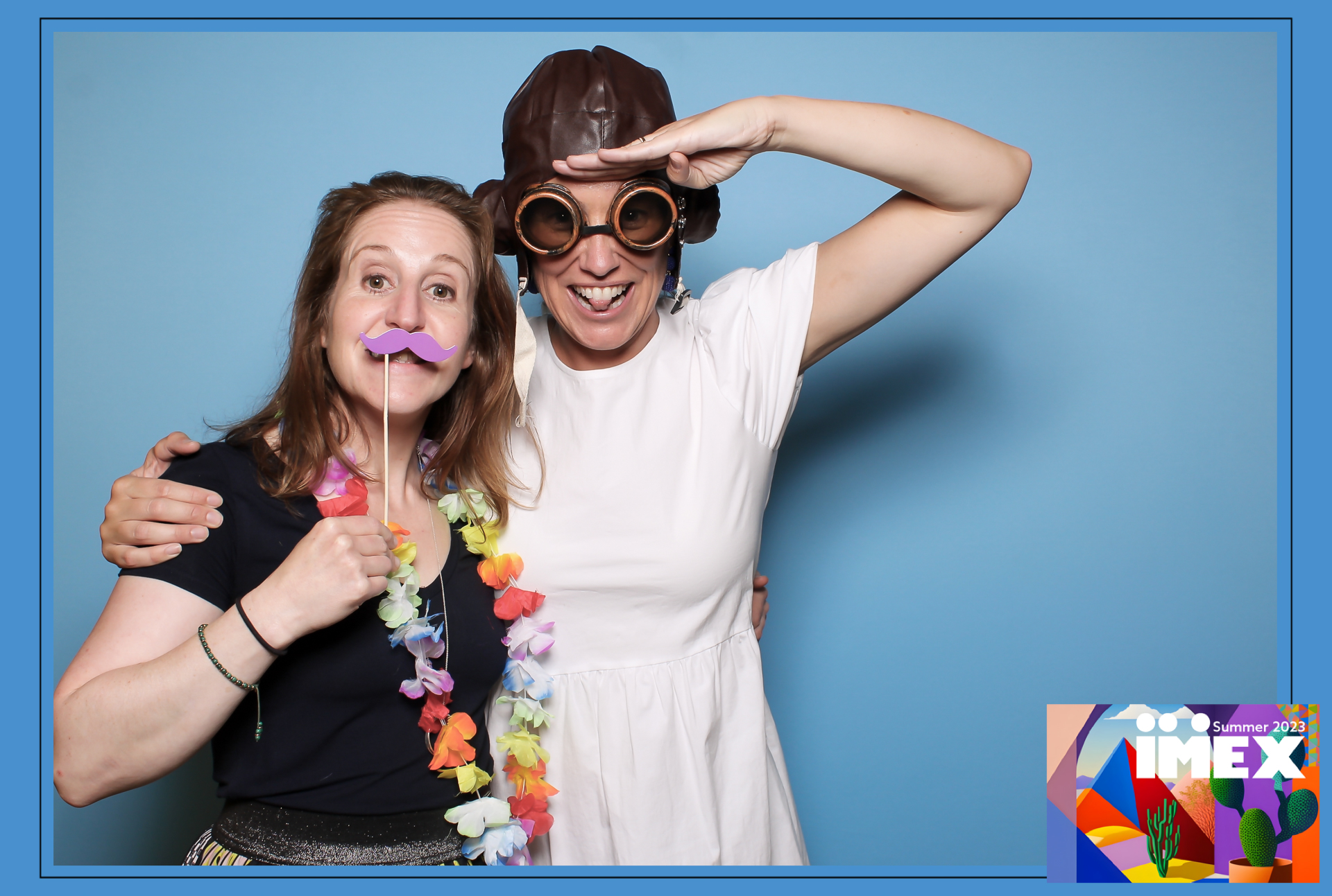 IMEX Summer Party 2023 - Classic Open Booth | View more photos from the event at gallery.freshbooths.com/u/FreshBooths/IMEX-Summer-Party-2023-Classic-Open-Booth