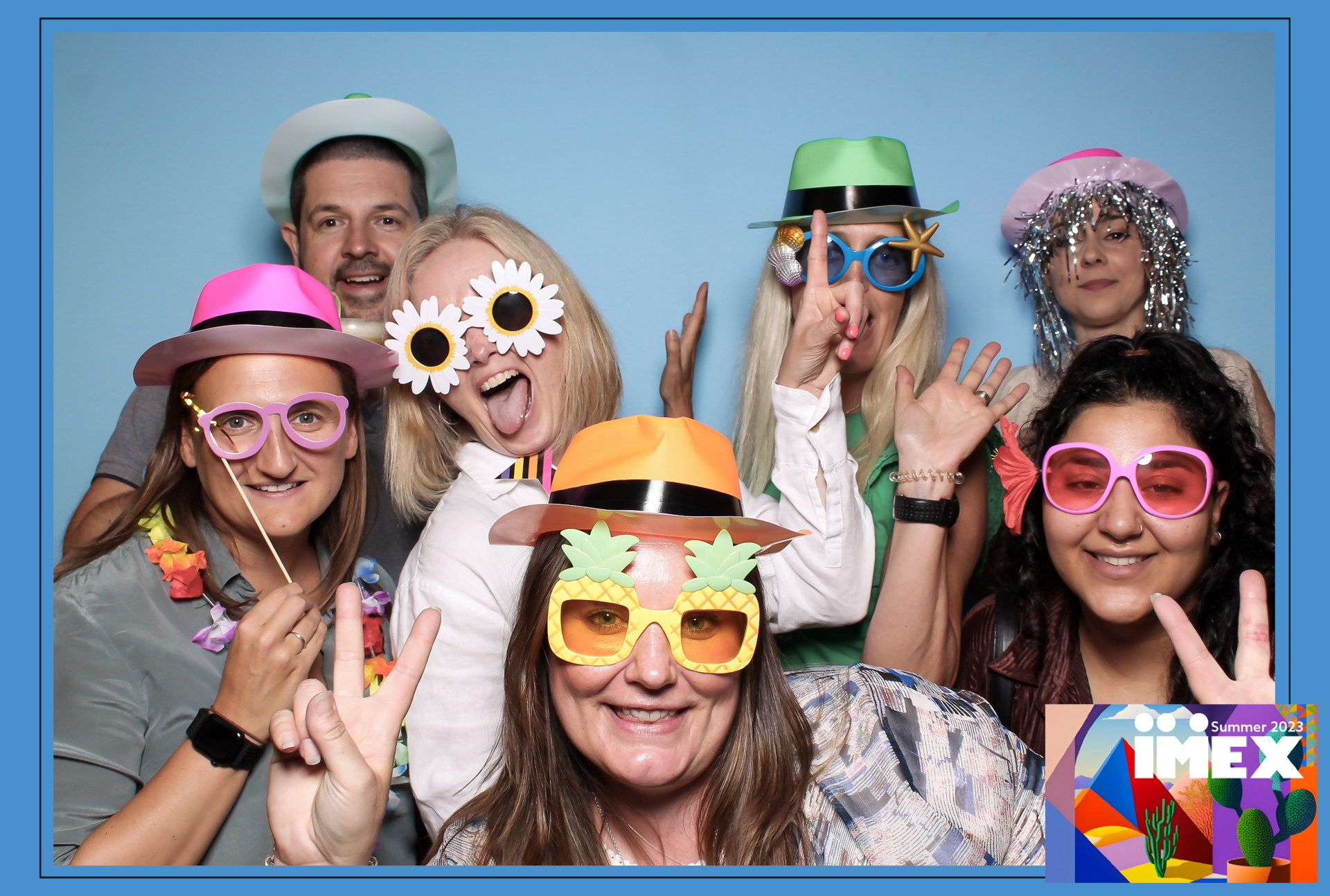 IMEX Summer Party 2023 - Classic Open Booth | View more photos from the event at gallery.freshbooths.com/u/FreshBooths/IMEX-Summer-Party-2023-Classic-Open-Booth