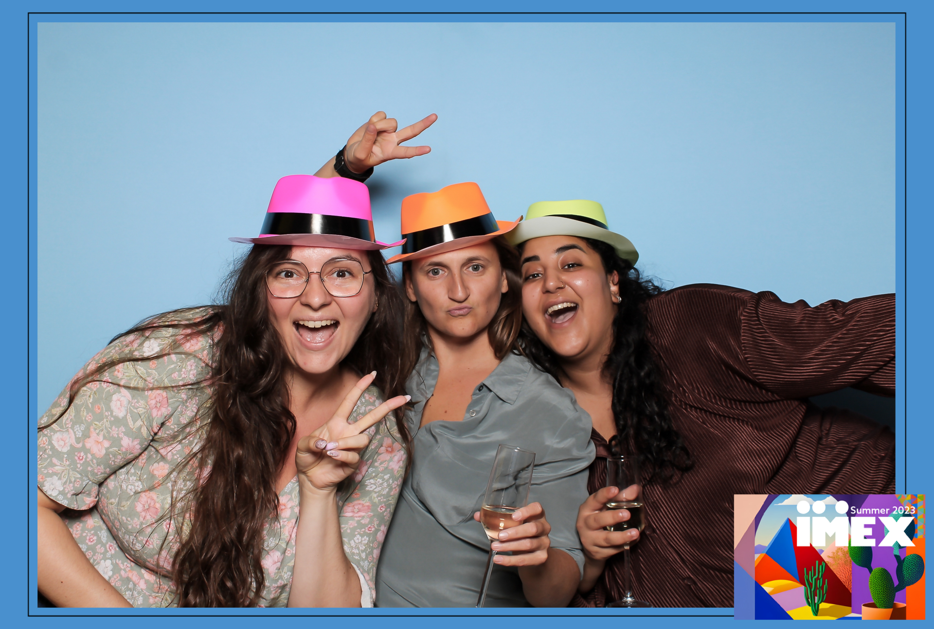 IMEX Summer Party 2023 - Classic Open Booth | View more photos from the event at gallery.freshbooths.com/u/FreshBooths/IMEX-Summer-Party-2023-Classic-Open-Booth