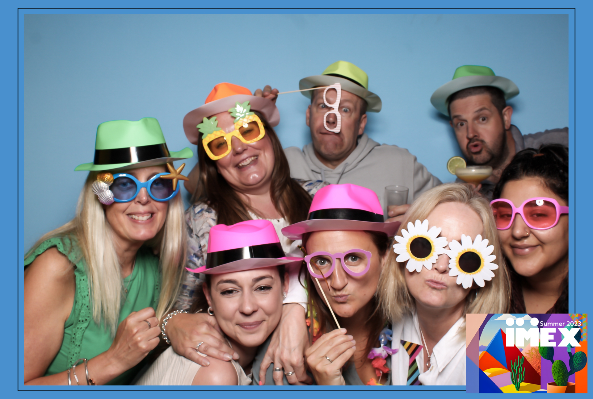 IMEX Summer Party 2023 - Classic Open Booth | View more photos from the event at gallery.freshbooths.com/u/FreshBooths/IMEX-Summer-Party-2023-Classic-Open-Booth