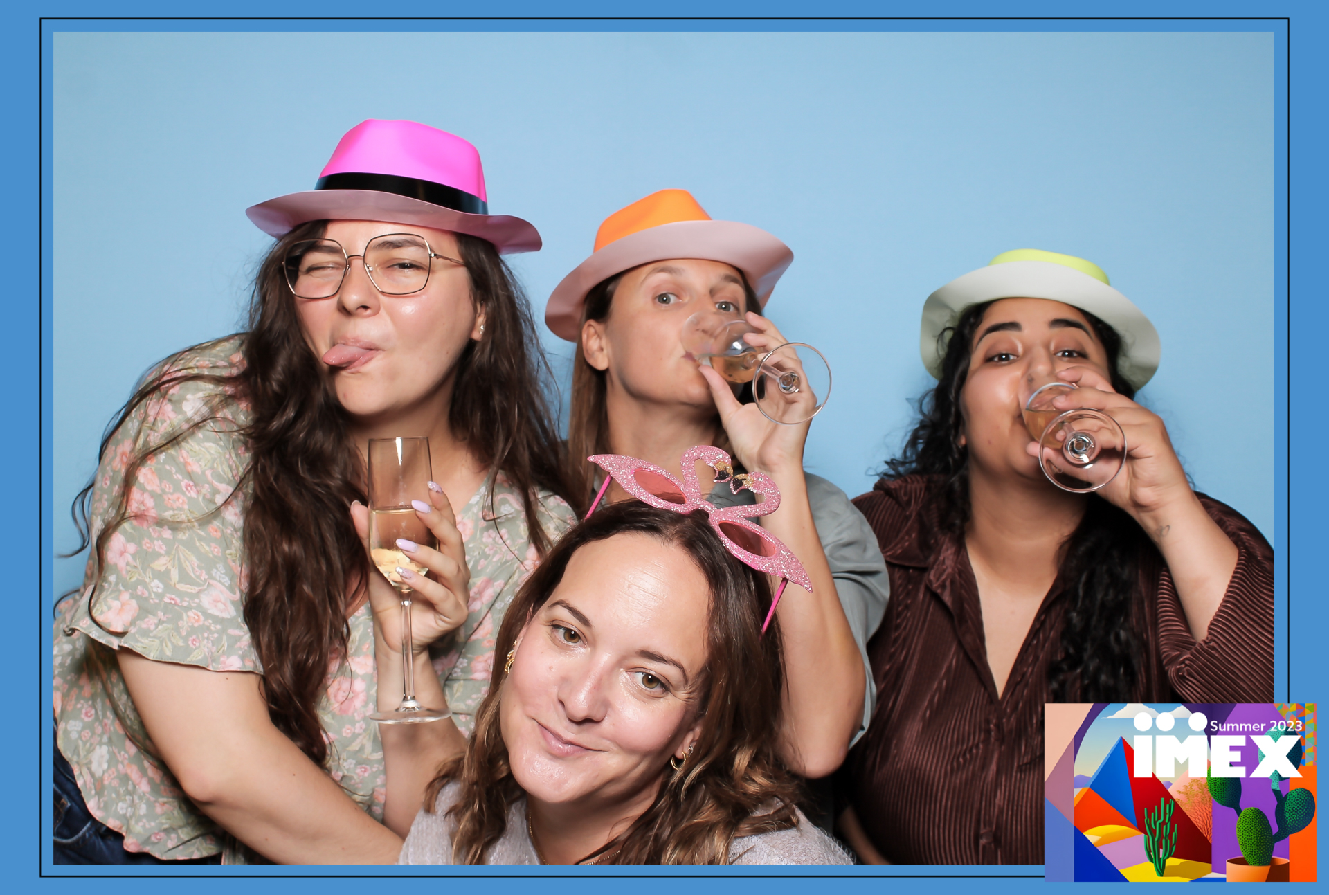 IMEX Summer Party 2023 - Classic Open Booth | View more photos from the event at gallery.freshbooths.com/u/FreshBooths/IMEX-Summer-Party-2023-Classic-Open-Booth