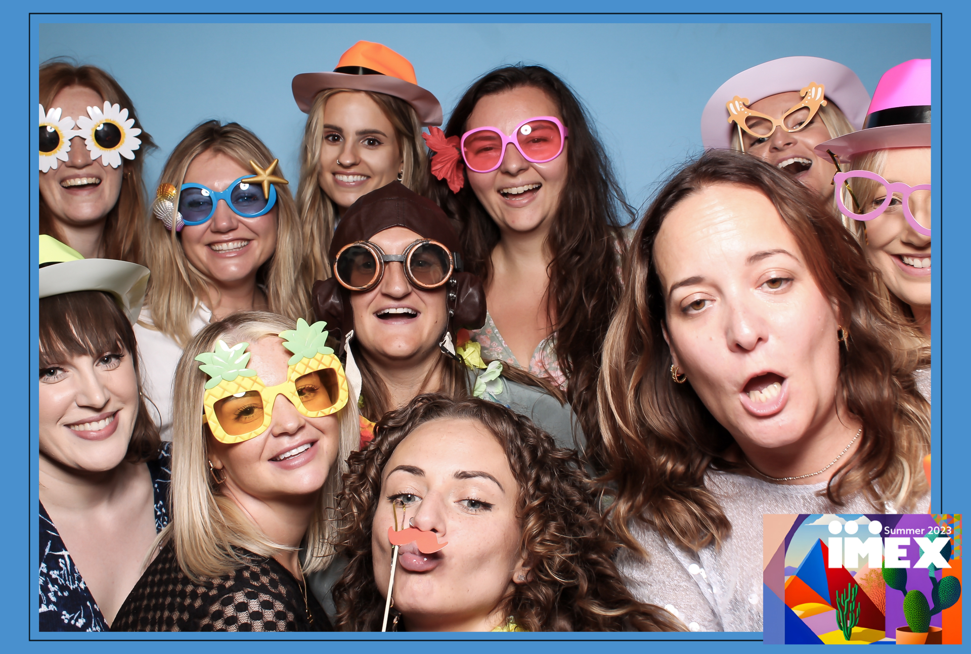 IMEX Summer Party 2023 - Classic Open Booth | View more photos from the event at gallery.freshbooths.com/u/FreshBooths/IMEX-Summer-Party-2023-Classic-Open-Booth