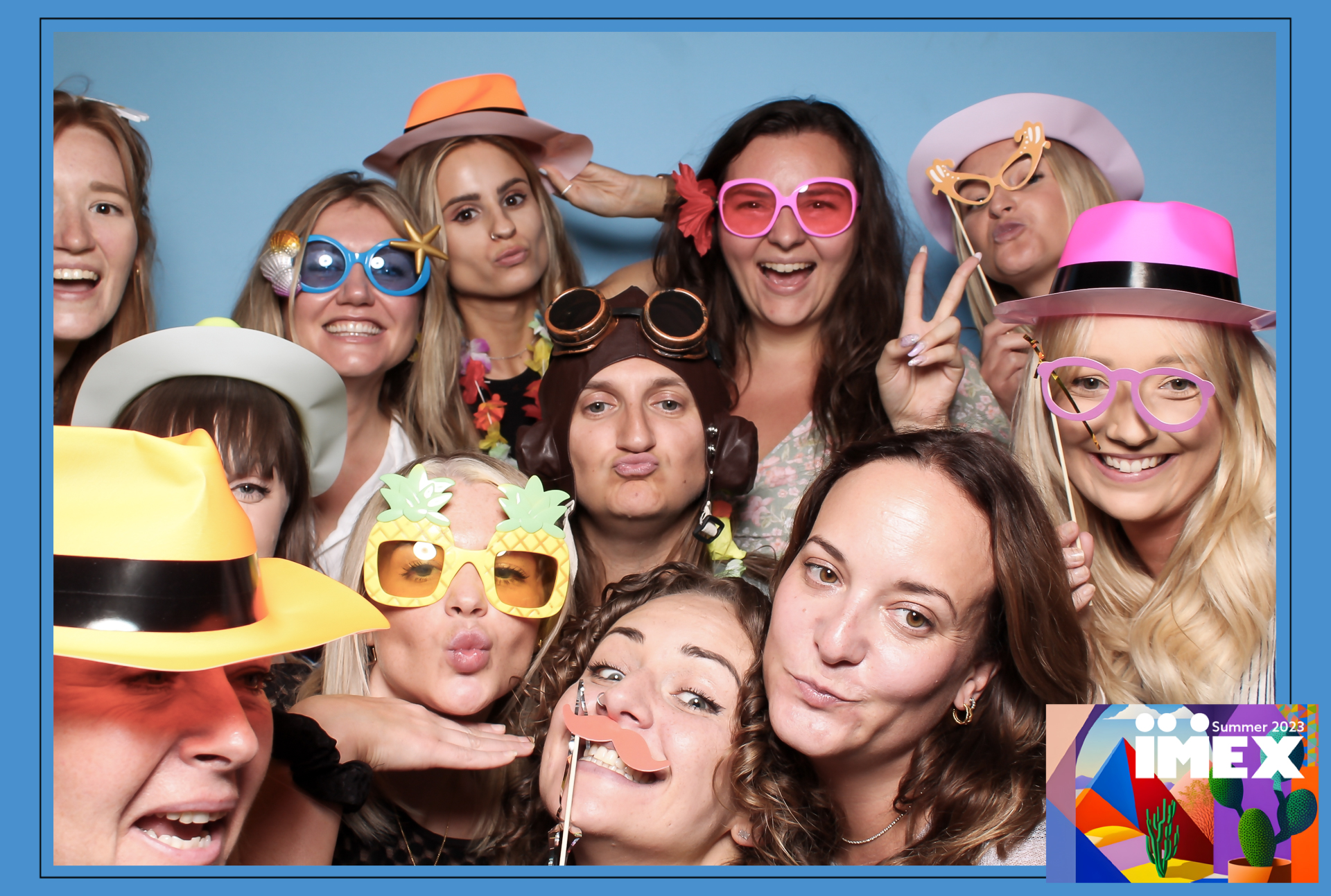 IMEX Summer Party 2023 - Classic Open Booth | View more photos from the event at gallery.freshbooths.com/u/FreshBooths/IMEX-Summer-Party-2023-Classic-Open-Booth