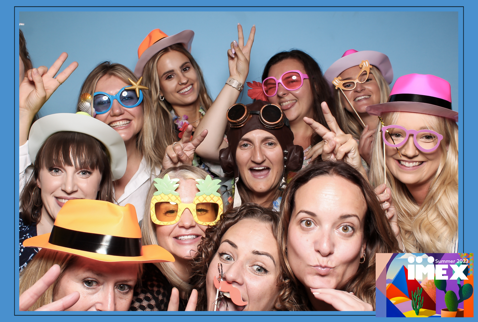 IMEX Summer Party 2023 - Classic Open Booth | View more photos from the event at gallery.freshbooths.com/u/FreshBooths/IMEX-Summer-Party-2023-Classic-Open-Booth