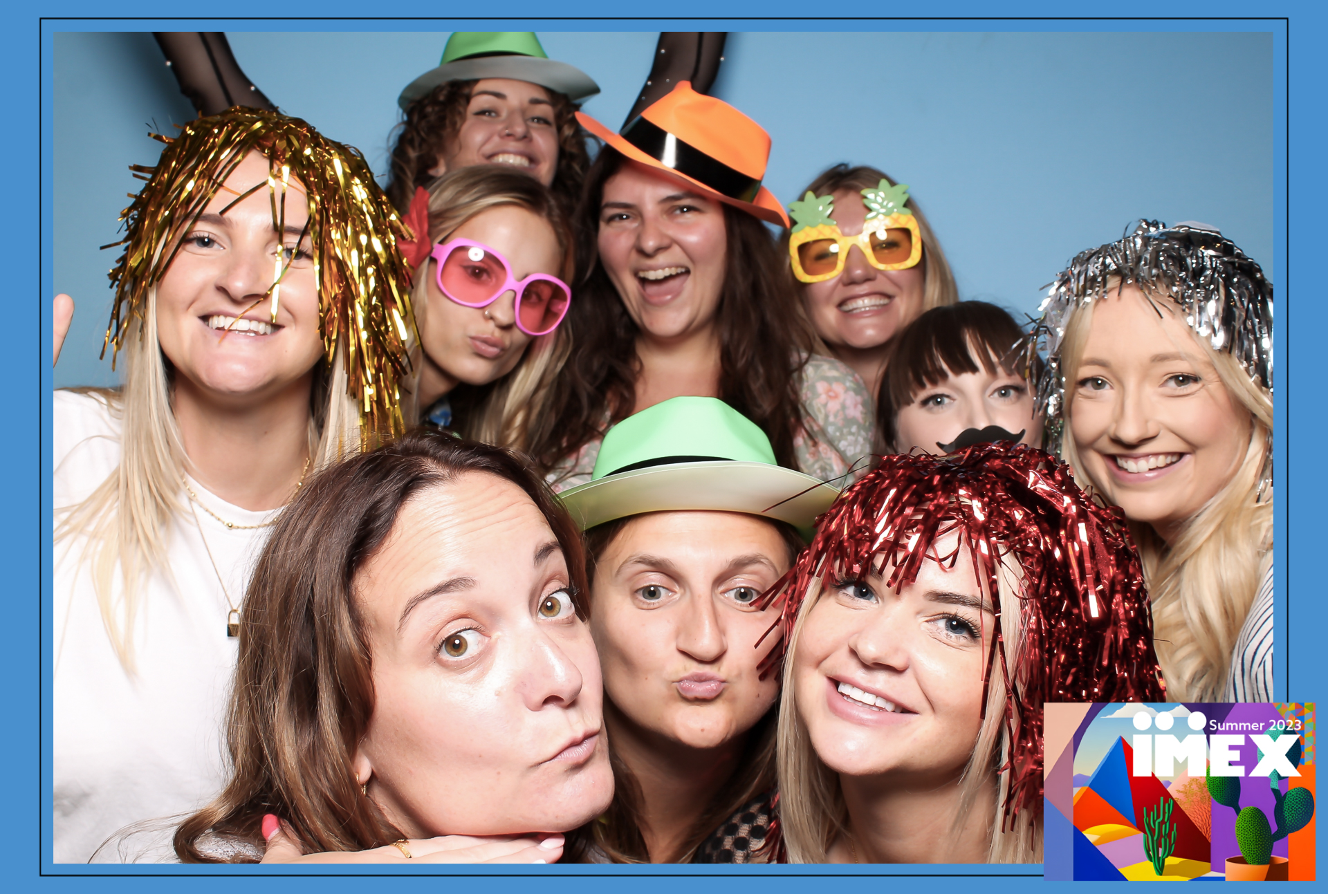 IMEX Summer Party 2023 - Classic Open Booth | View more photos from the event at gallery.freshbooths.com/u/FreshBooths/IMEX-Summer-Party-2023-Classic-Open-Booth