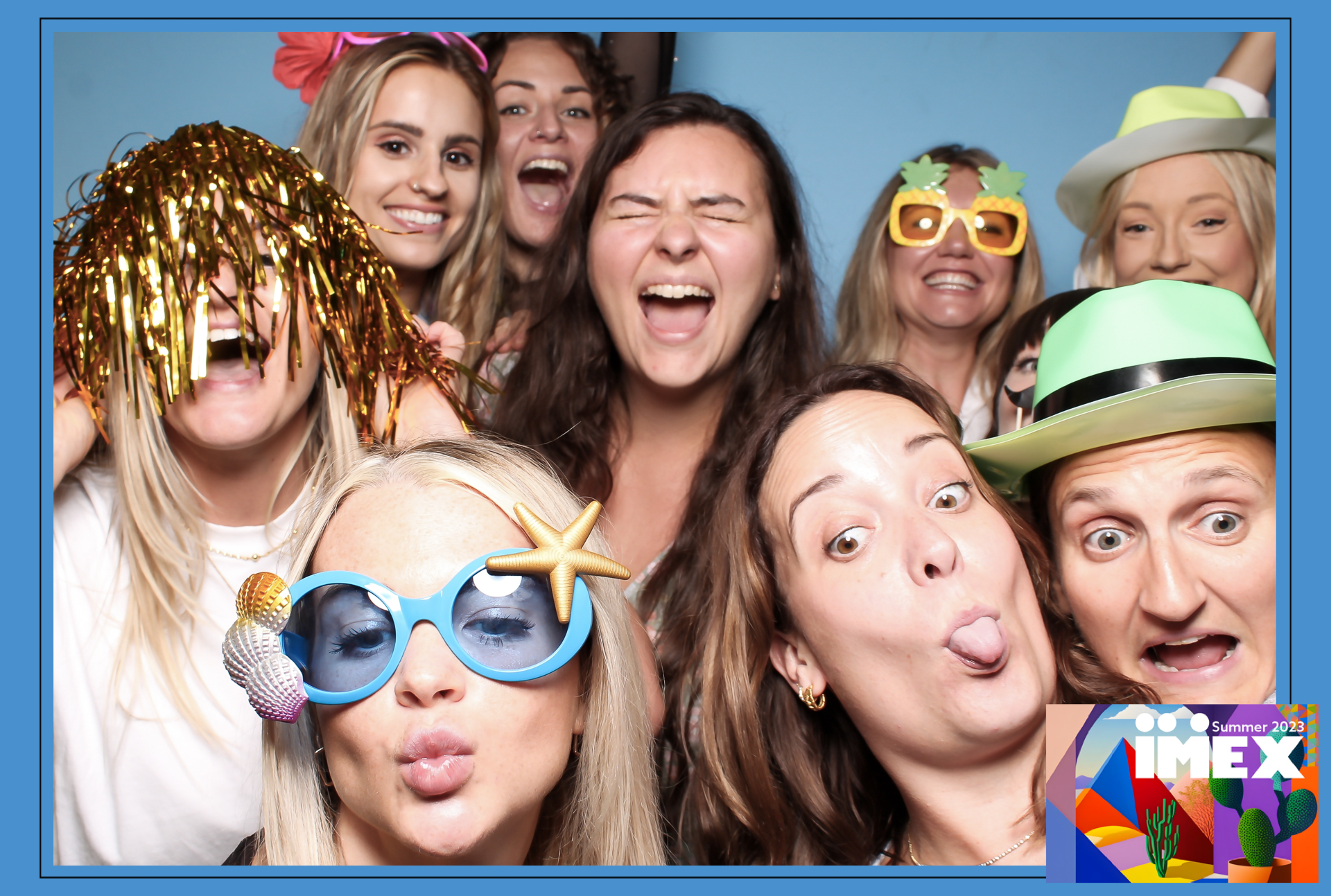 IMEX Summer Party 2023 - Classic Open Booth | View more photos from the event at gallery.freshbooths.com/u/FreshBooths/IMEX-Summer-Party-2023-Classic-Open-Booth