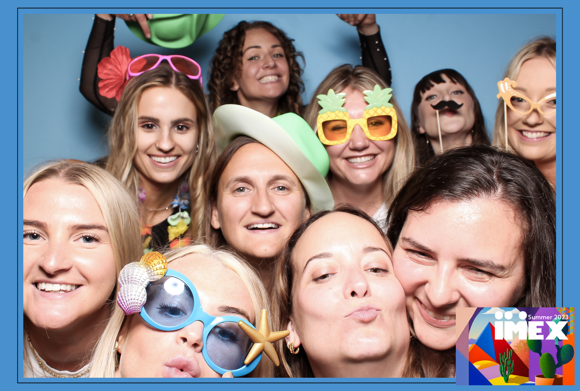 IMEX Summer Party 2023 - Classic Open Booth | View more photos from the event at gallery.freshbooths.com/u/FreshBooths/IMEX-Summer-Party-2023-Classic-Open-Booth