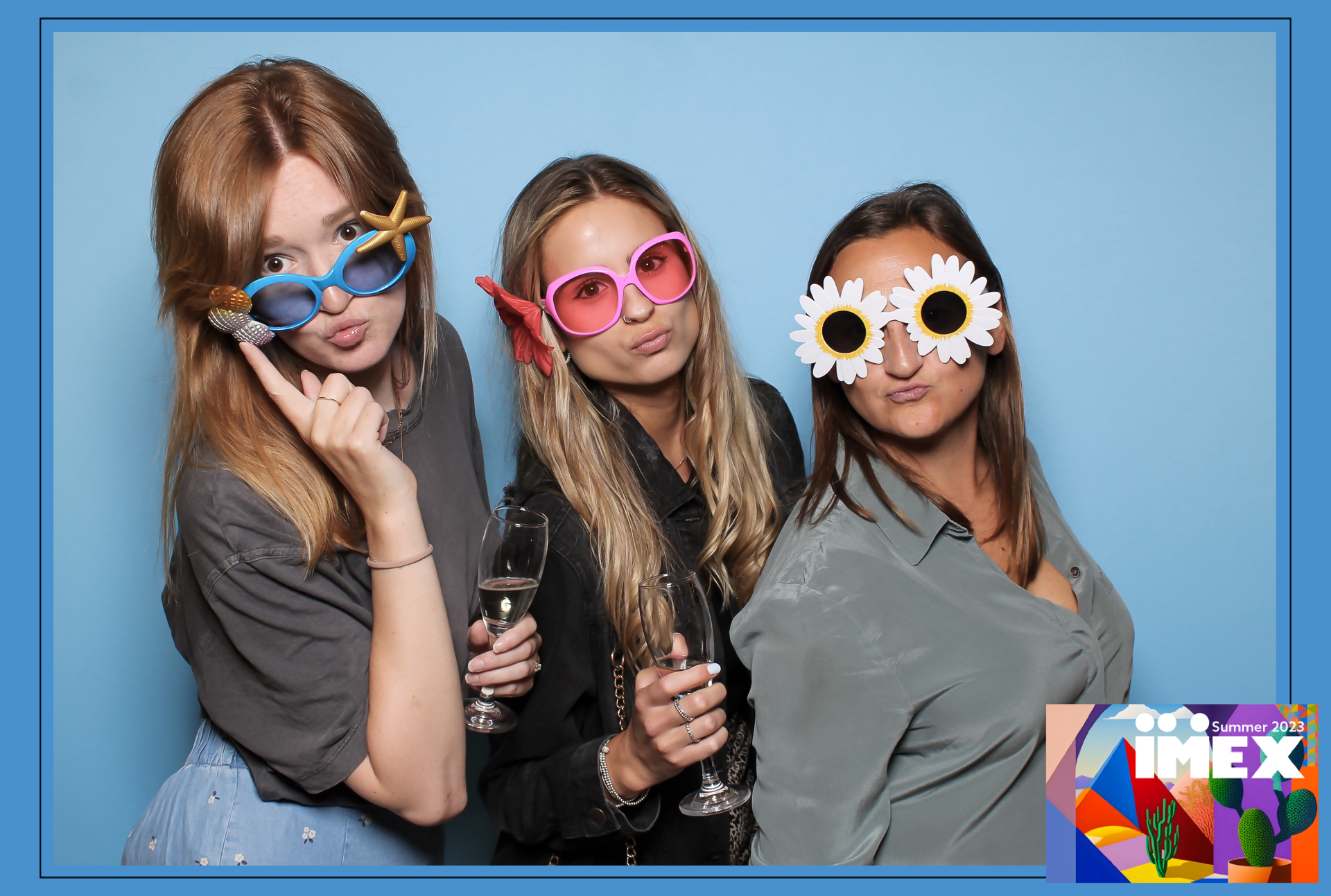 IMEX Summer Party 2023 - Classic Open Booth | View more photos from the event at gallery.freshbooths.com/u/FreshBooths/IMEX-Summer-Party-2023-Classic-Open-Booth