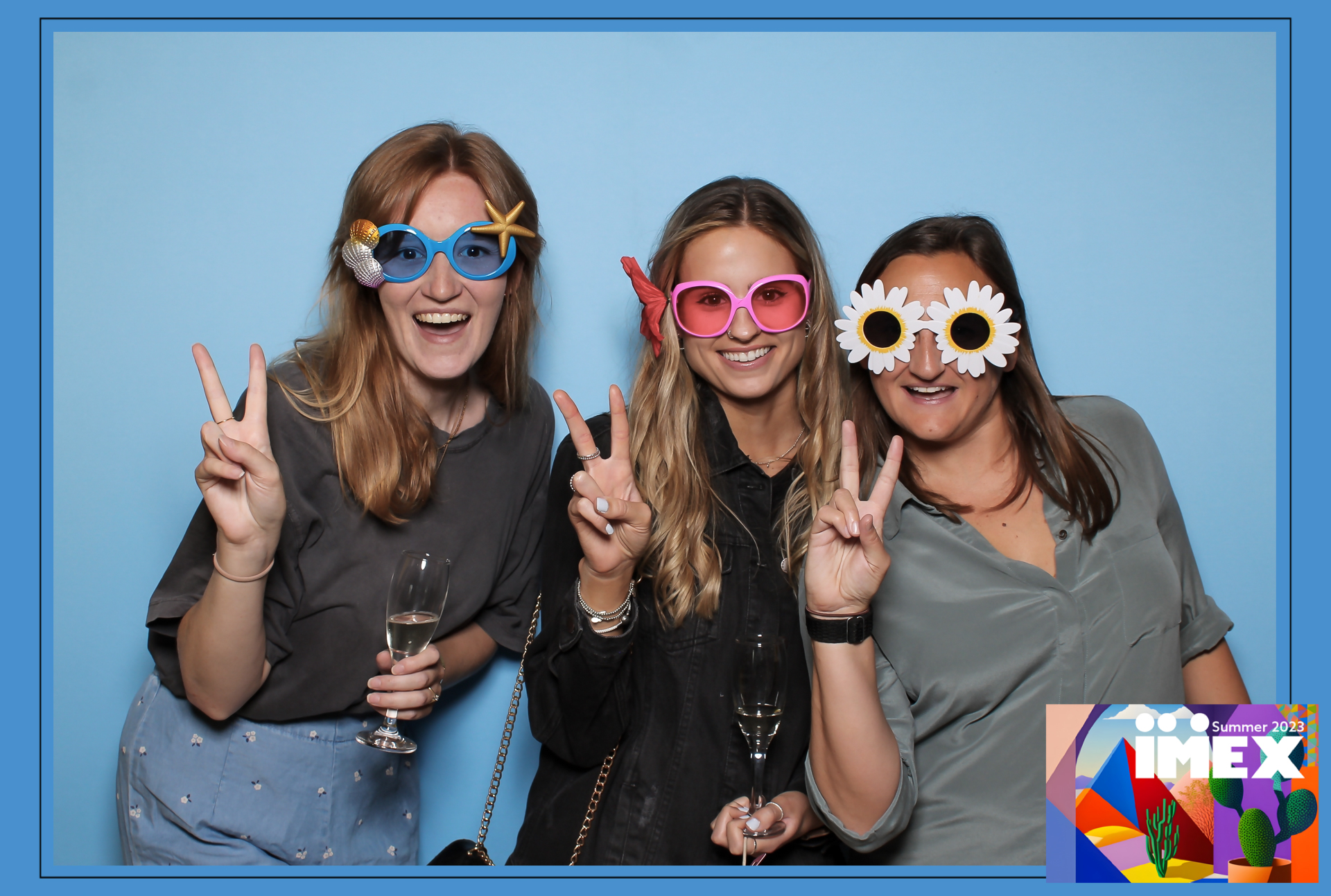 IMEX Summer Party 2023 - Classic Open Booth | View more photos from the event at gallery.freshbooths.com/u/FreshBooths/IMEX-Summer-Party-2023-Classic-Open-Booth