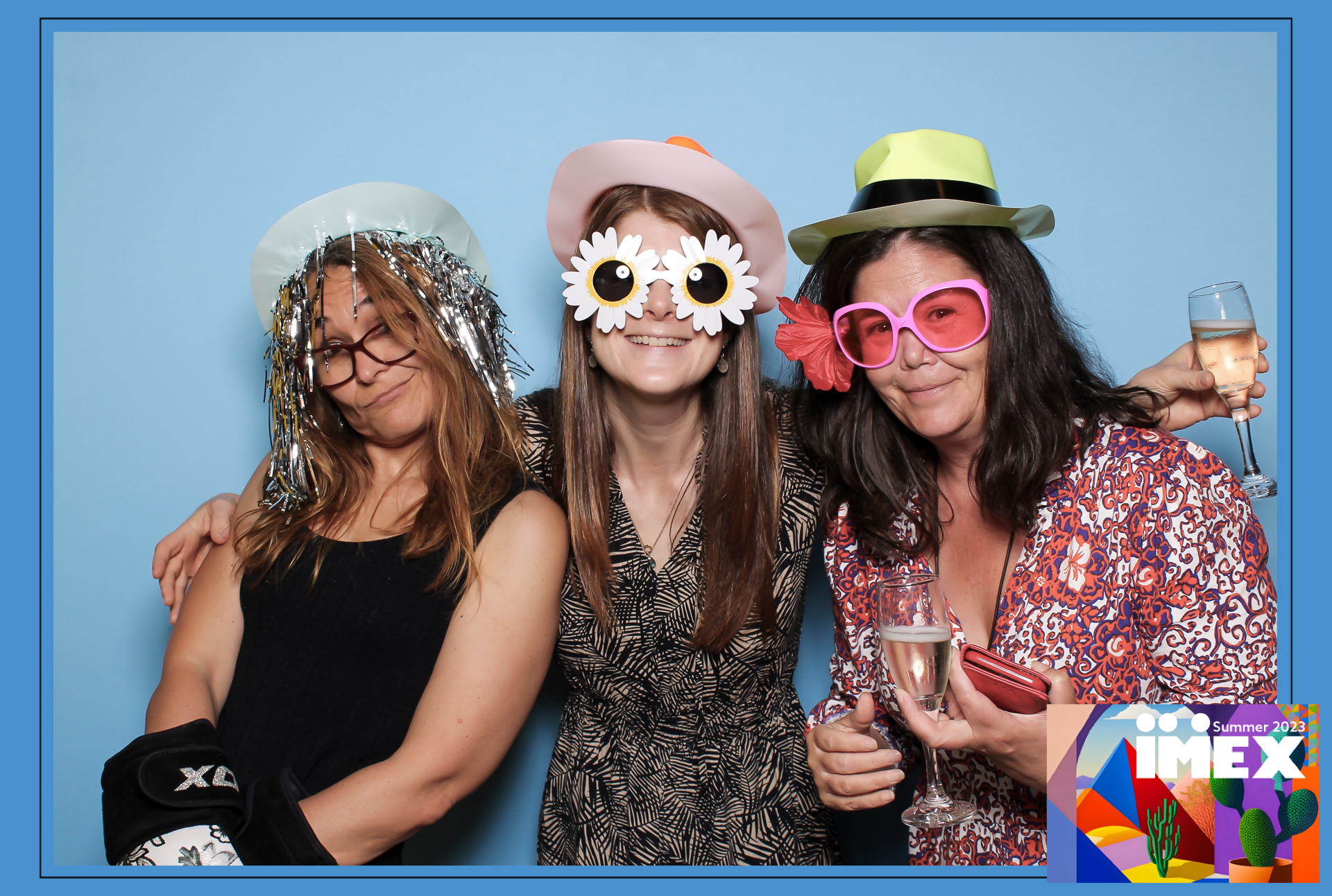 IMEX Summer Party 2023 - Classic Open Booth | View more photos from the event at gallery.freshbooths.com/u/FreshBooths/IMEX-Summer-Party-2023-Classic-Open-Booth