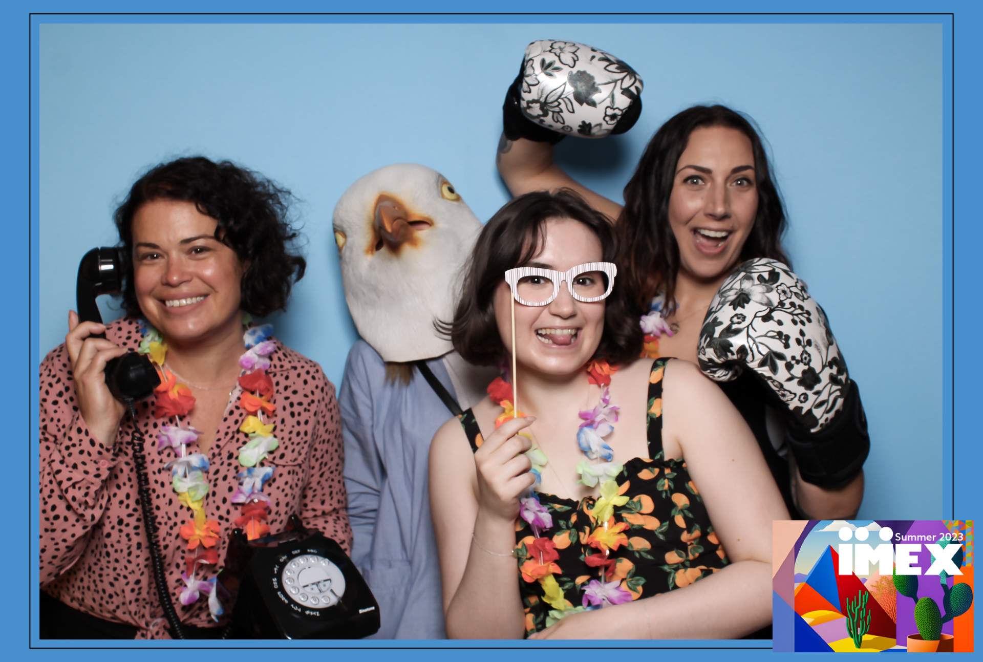 IMEX Summer Party 2023 - Classic Open Booth | View more photos from the event at gallery.freshbooths.com/u/FreshBooths/IMEX-Summer-Party-2023-Classic-Open-Booth