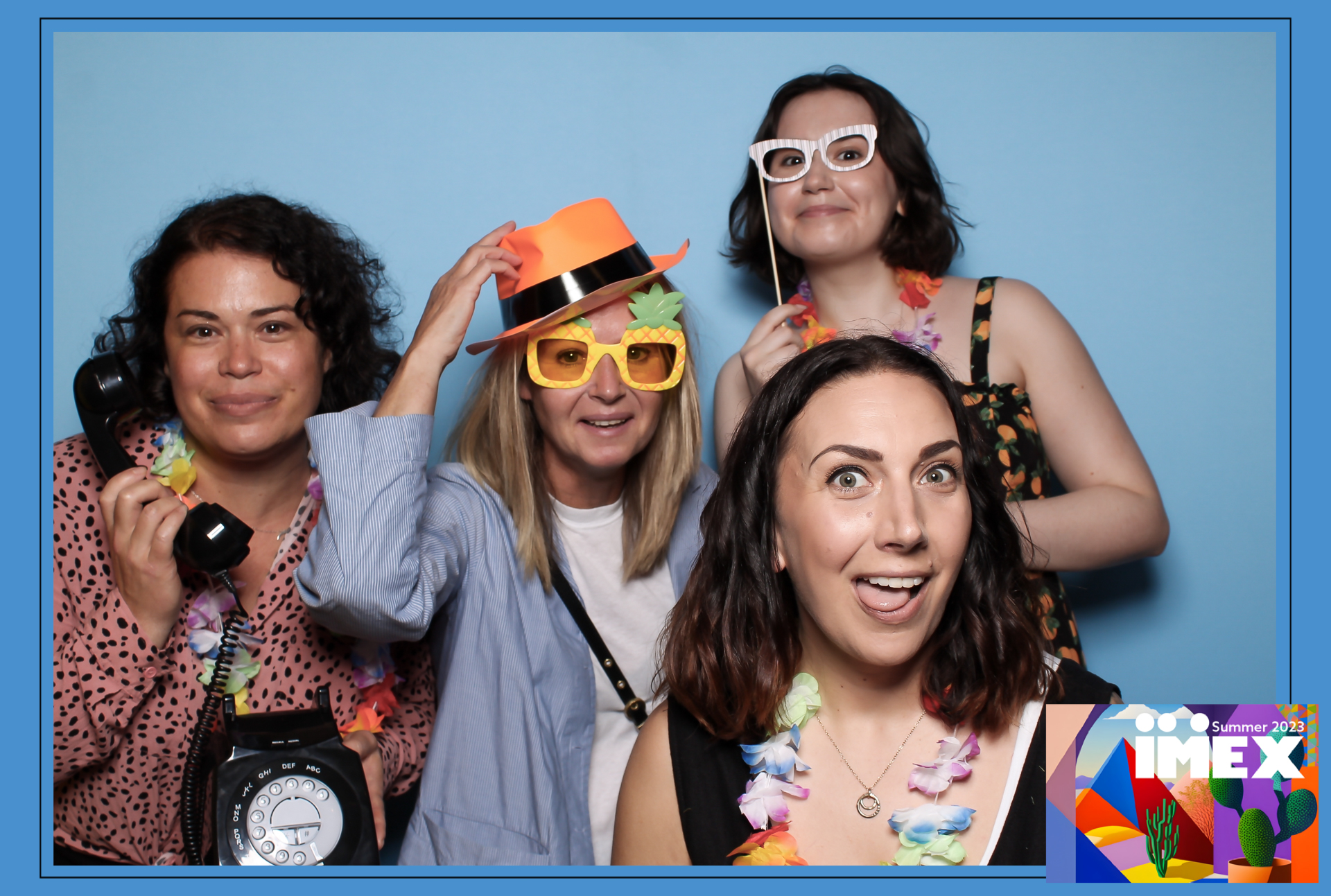 IMEX Summer Party 2023 - Classic Open Booth | View more photos from the event at gallery.freshbooths.com/u/FreshBooths/IMEX-Summer-Party-2023-Classic-Open-Booth