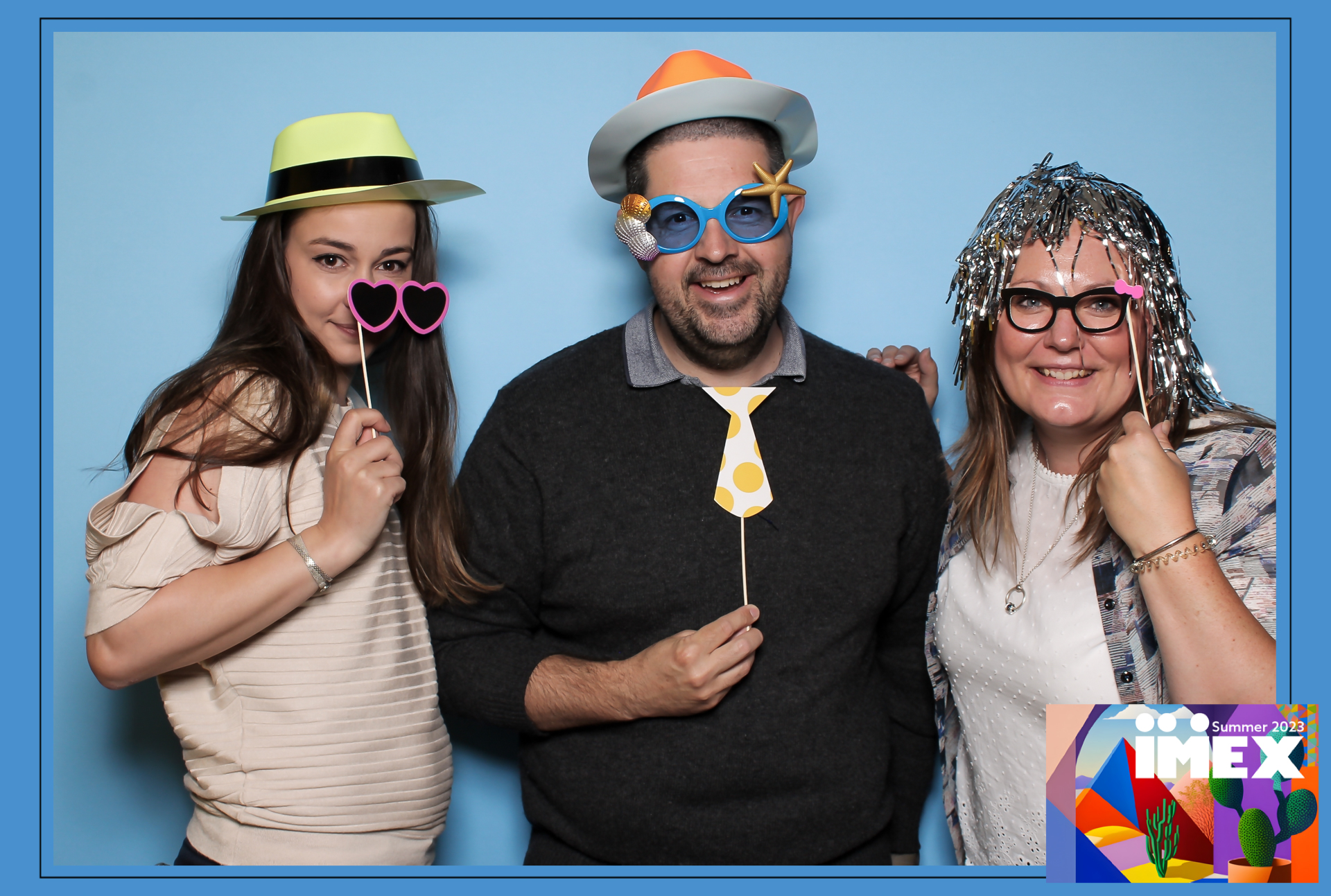 IMEX Summer Party 2023 - Classic Open Booth | View more photos from the event at gallery.freshbooths.com/u/FreshBooths/IMEX-Summer-Party-2023-Classic-Open-Booth