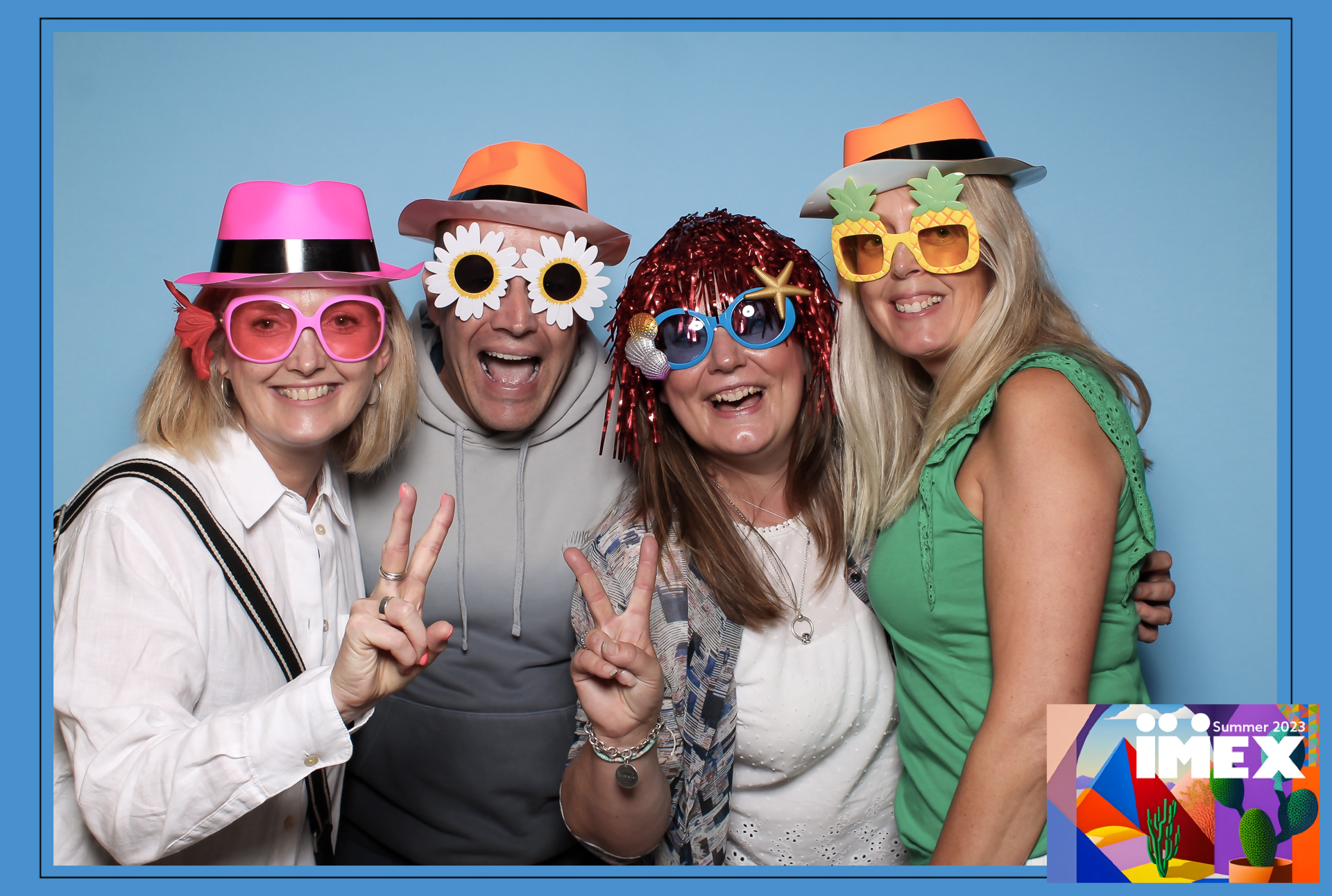 IMEX Summer Party 2023 - Classic Open Booth | View more photos from the event at gallery.freshbooths.com/u/FreshBooths/IMEX-Summer-Party-2023-Classic-Open-Booth