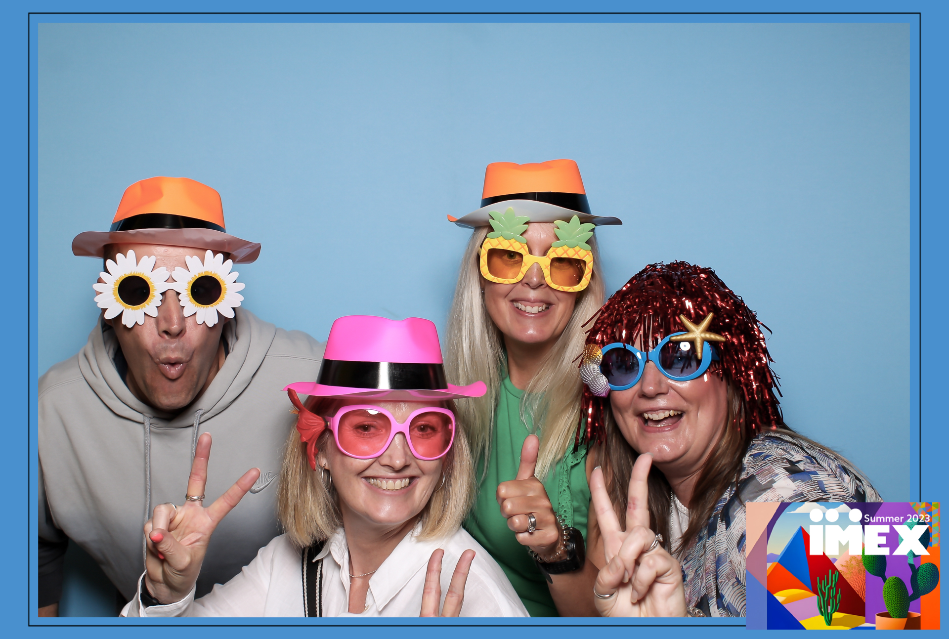 IMEX Summer Party 2023 - Classic Open Booth | View more photos from the event at gallery.freshbooths.com/u/FreshBooths/IMEX-Summer-Party-2023-Classic-Open-Booth