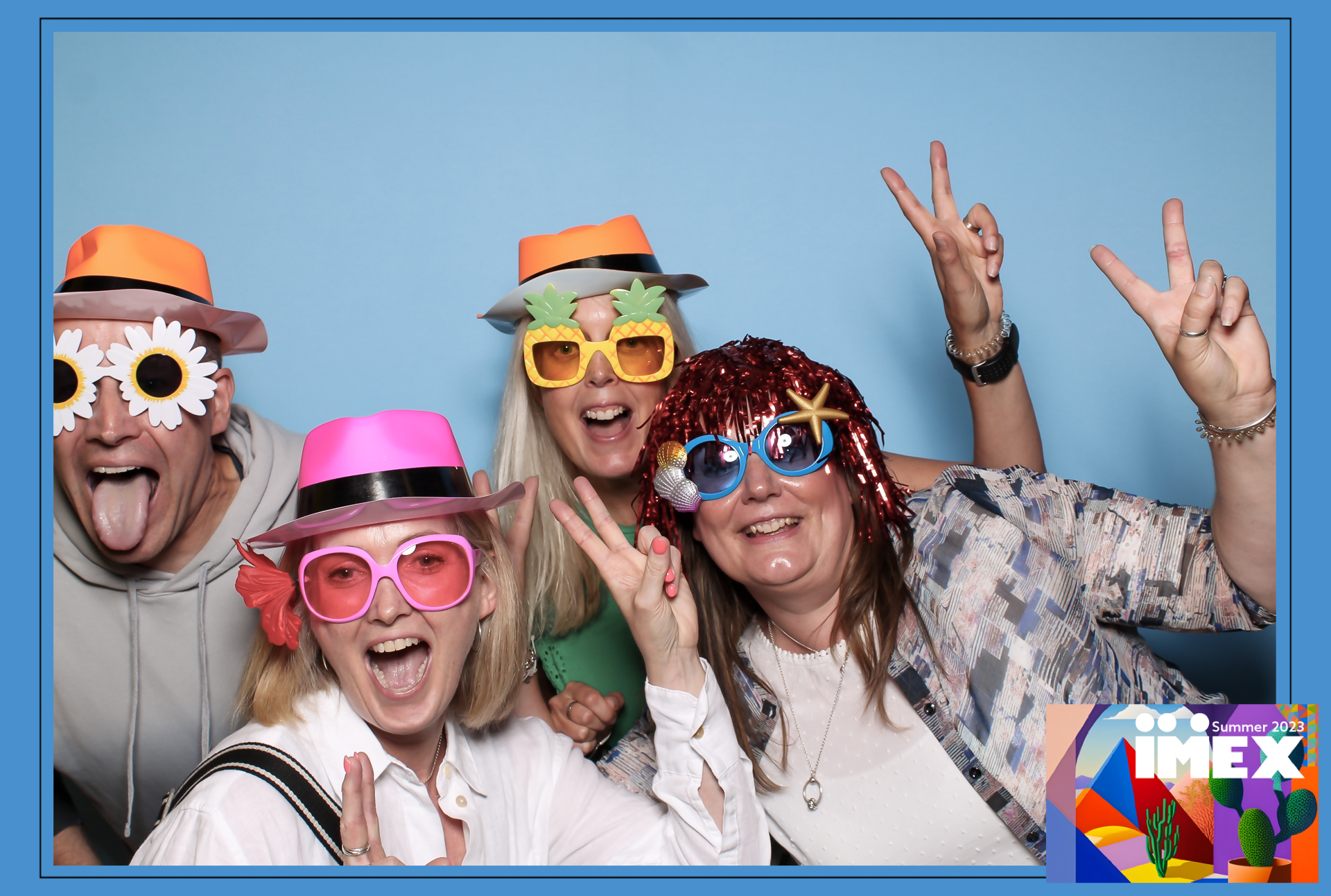 IMEX Summer Party 2023 - Classic Open Booth | View more photos from the event at gallery.freshbooths.com/u/FreshBooths/IMEX-Summer-Party-2023-Classic-Open-Booth