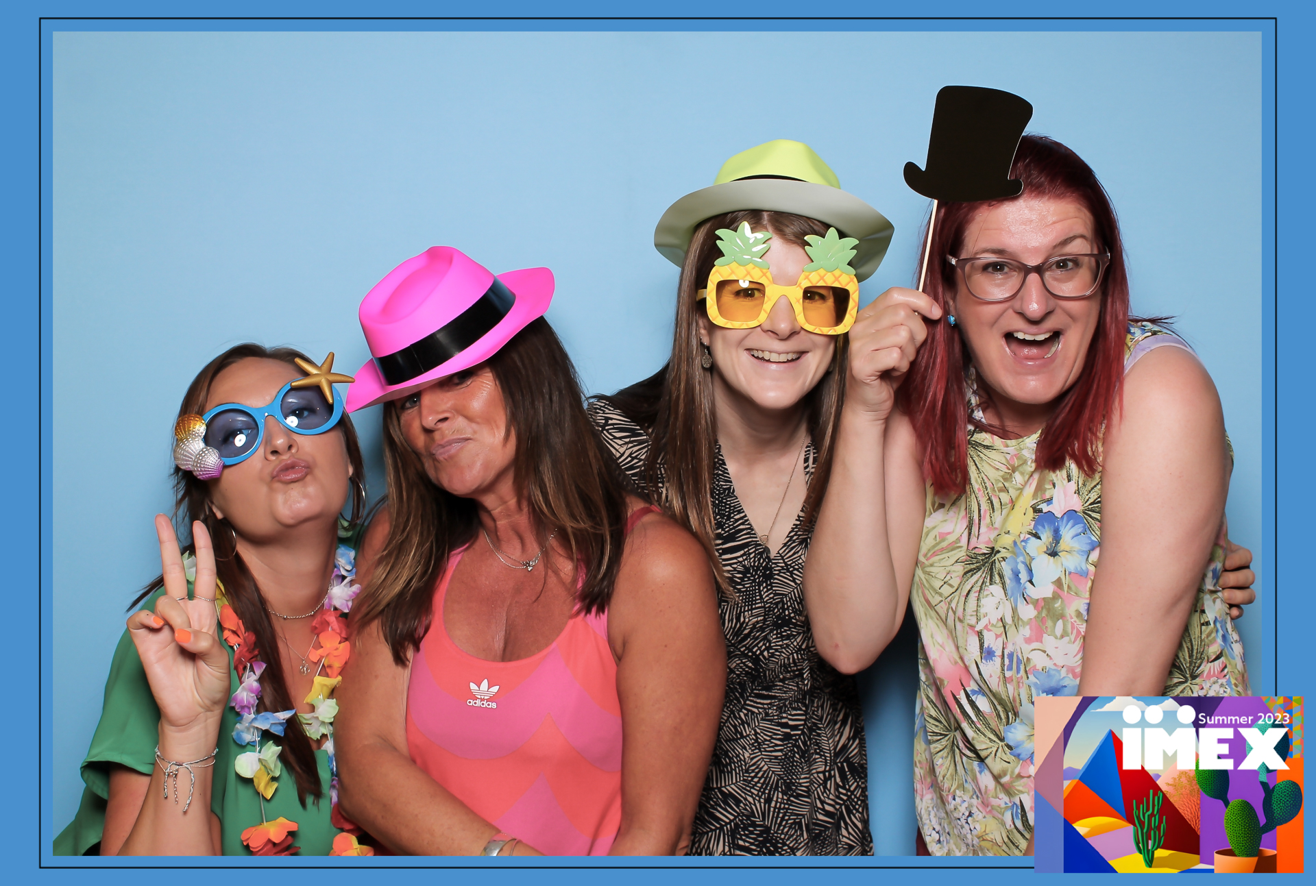 IMEX Summer Party 2023 - Classic Open Booth | View more photos from the event at gallery.freshbooths.com/u/FreshBooths/IMEX-Summer-Party-2023-Classic-Open-Booth