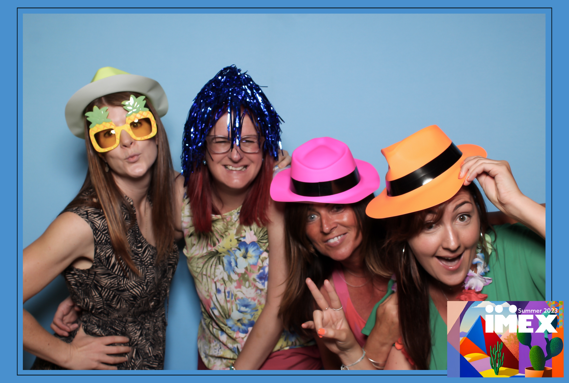 IMEX Summer Party 2023 - Classic Open Booth | View more photos from the event at gallery.freshbooths.com/u/FreshBooths/IMEX-Summer-Party-2023-Classic-Open-Booth