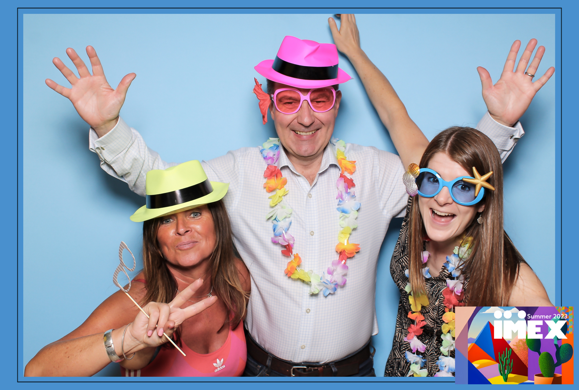 IMEX Summer Party 2023 - Classic Open Booth | View more photos from the event at gallery.freshbooths.com/u/FreshBooths/IMEX-Summer-Party-2023-Classic-Open-Booth