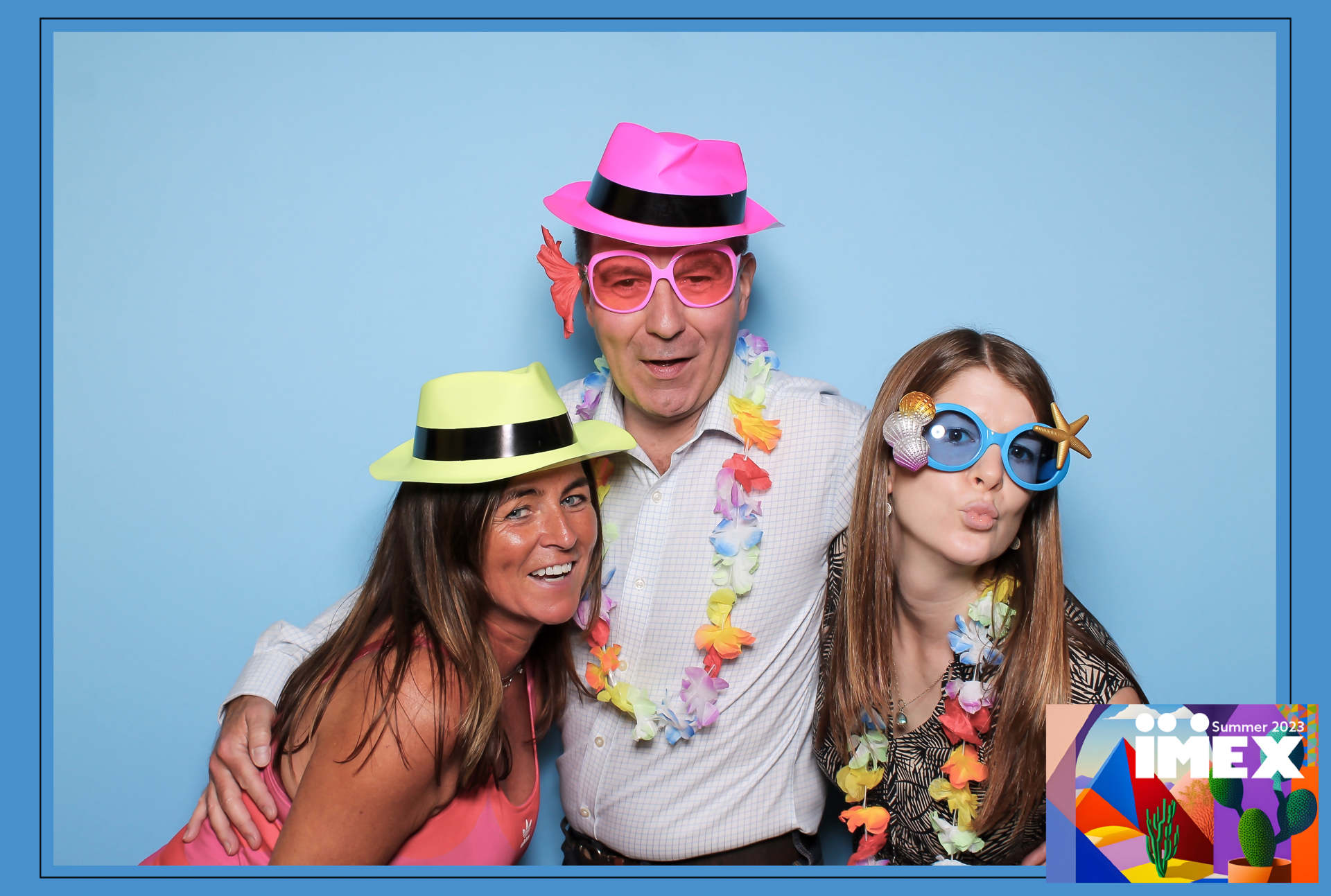 IMEX Summer Party 2023 - Classic Open Booth | View more photos from the event at gallery.freshbooths.com/u/FreshBooths/IMEX-Summer-Party-2023-Classic-Open-Booth