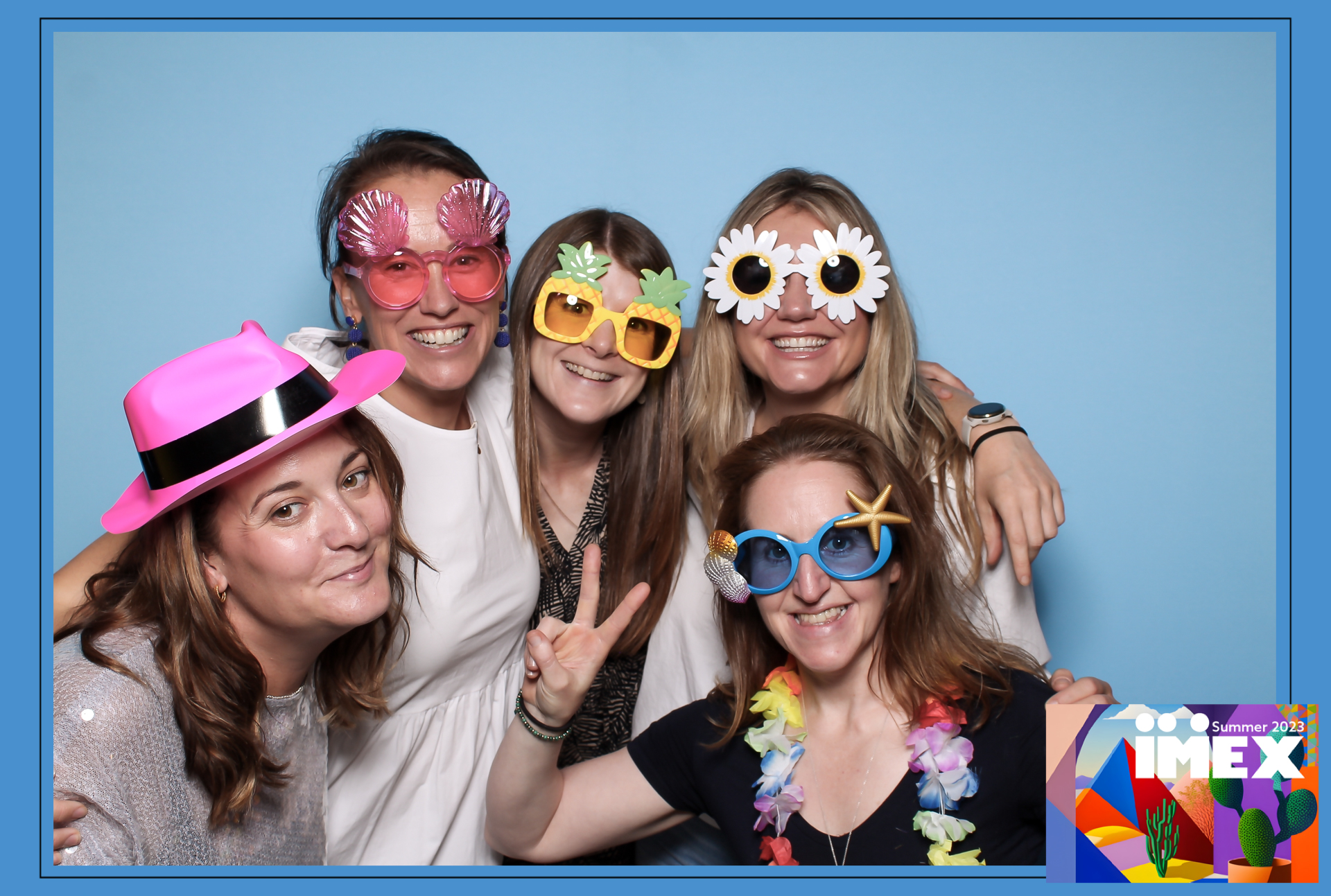IMEX Summer Party 2023 - Classic Open Booth | View more photos from the event at gallery.freshbooths.com/u/FreshBooths/IMEX-Summer-Party-2023-Classic-Open-Booth