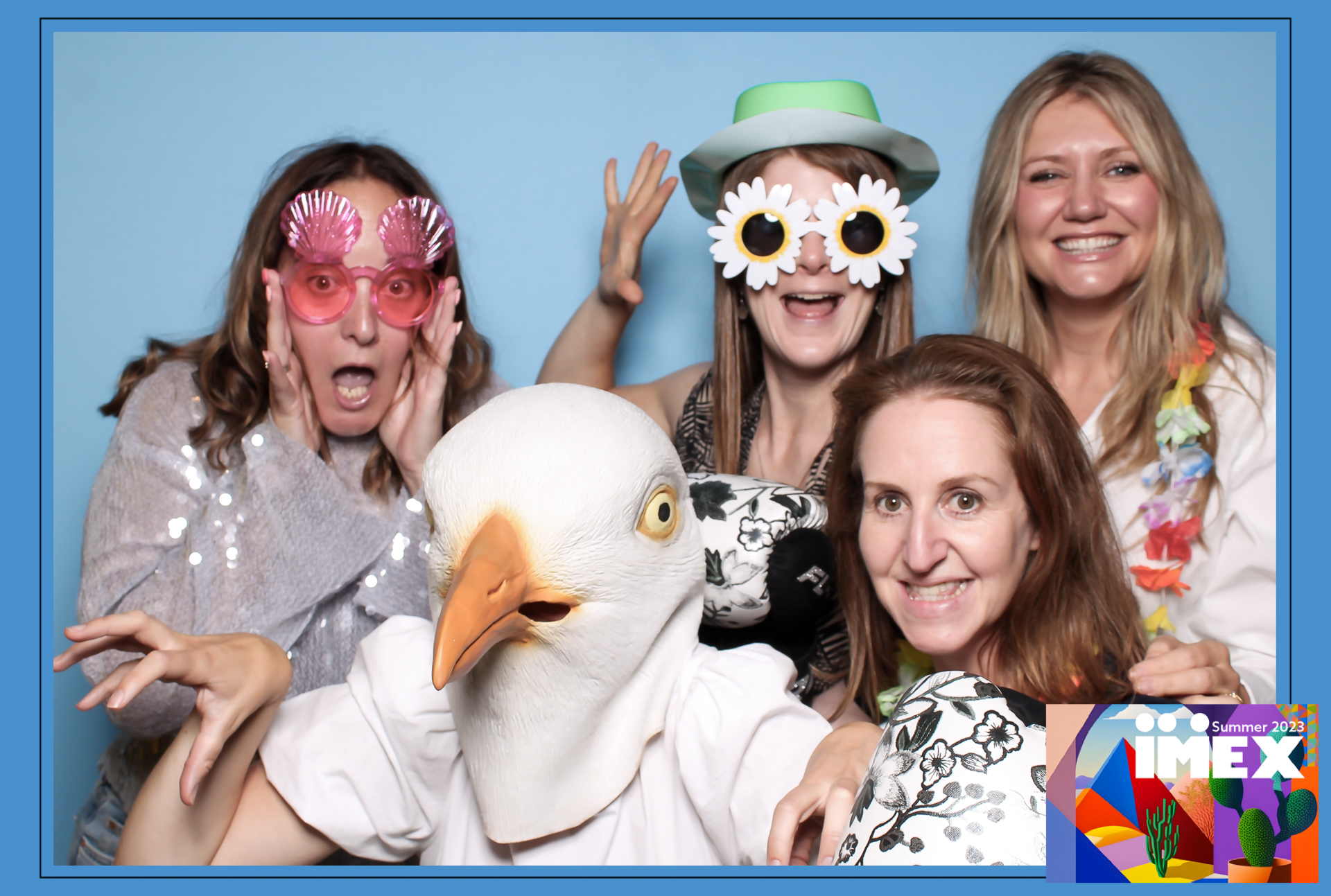 IMEX Summer Party 2023 - Classic Open Booth | View more photos from the event at gallery.freshbooths.com/u/FreshBooths/IMEX-Summer-Party-2023-Classic-Open-Booth